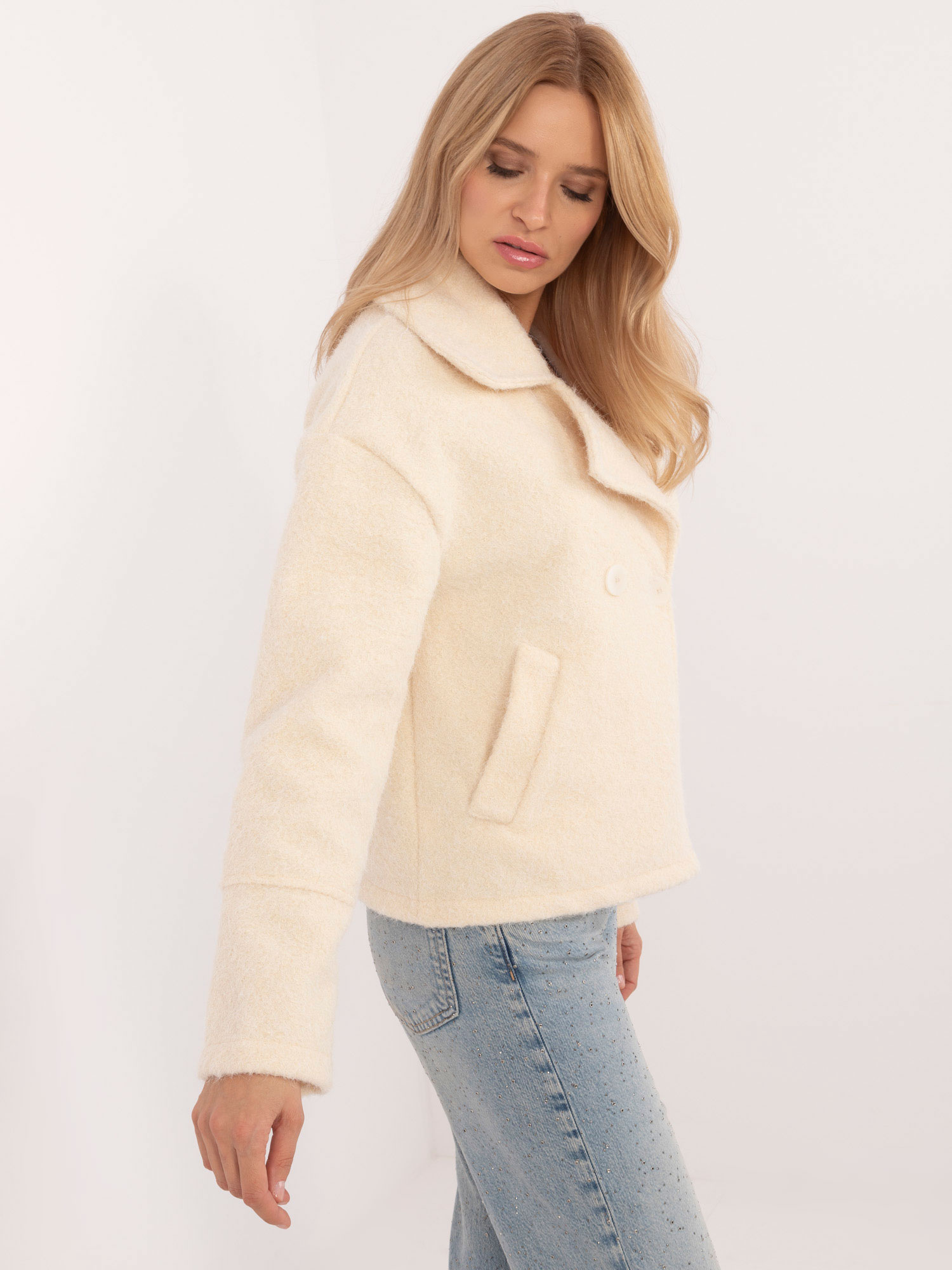 Kurtka Jasny beżowy - obrazek 3