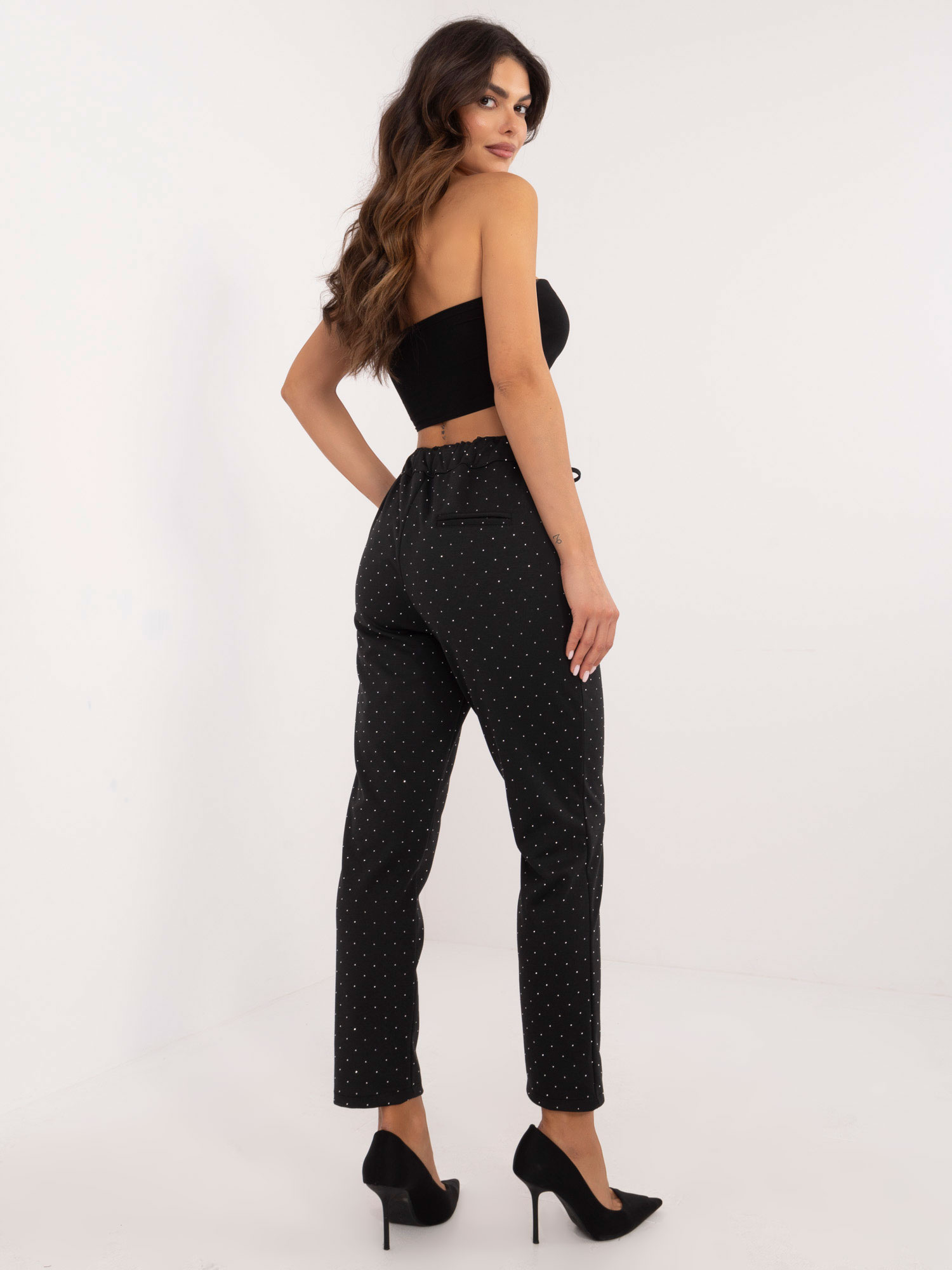 Spodnie Czarny - obrazek 3