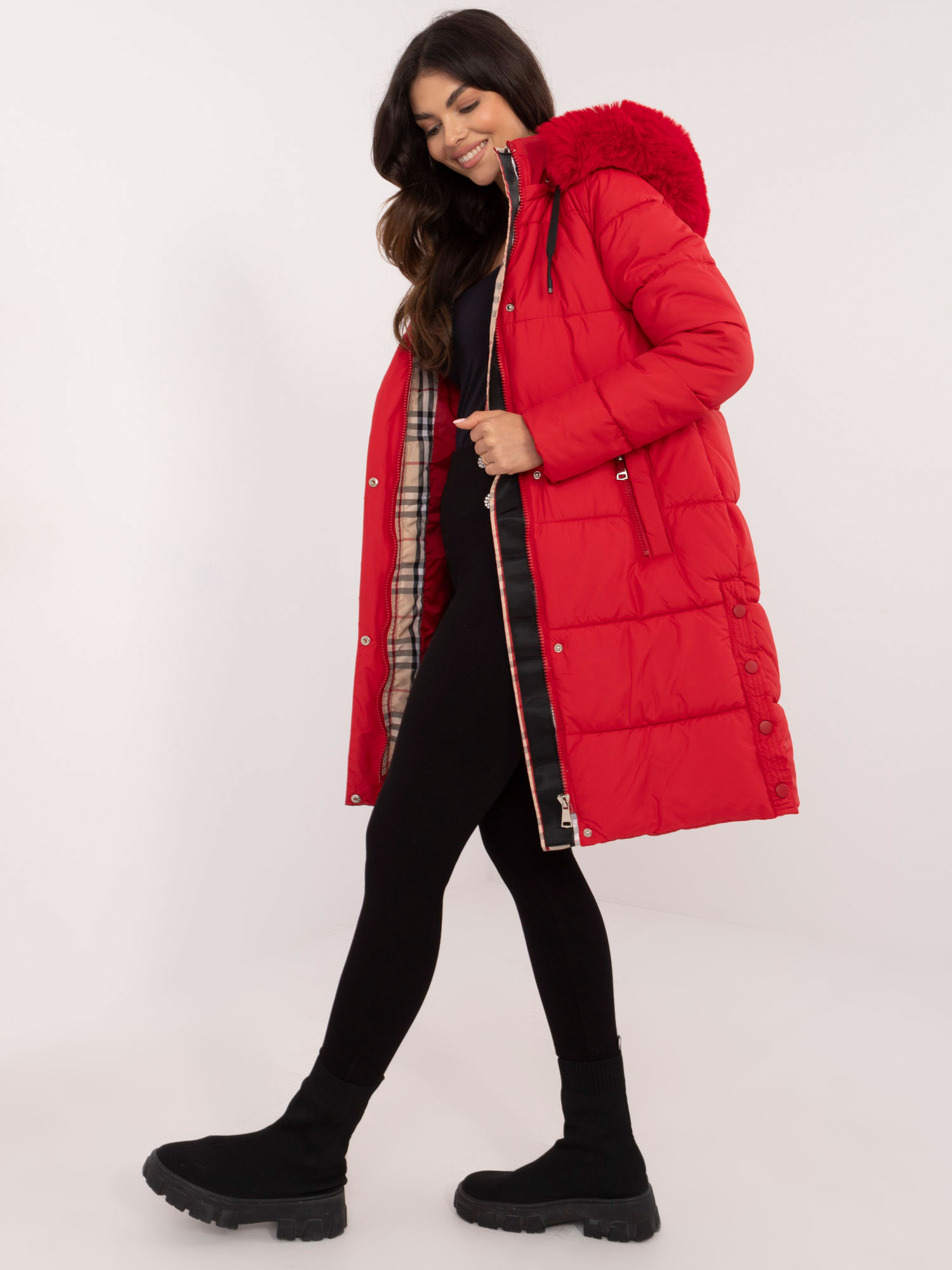 Kurtka Czerwony - obrazek 3