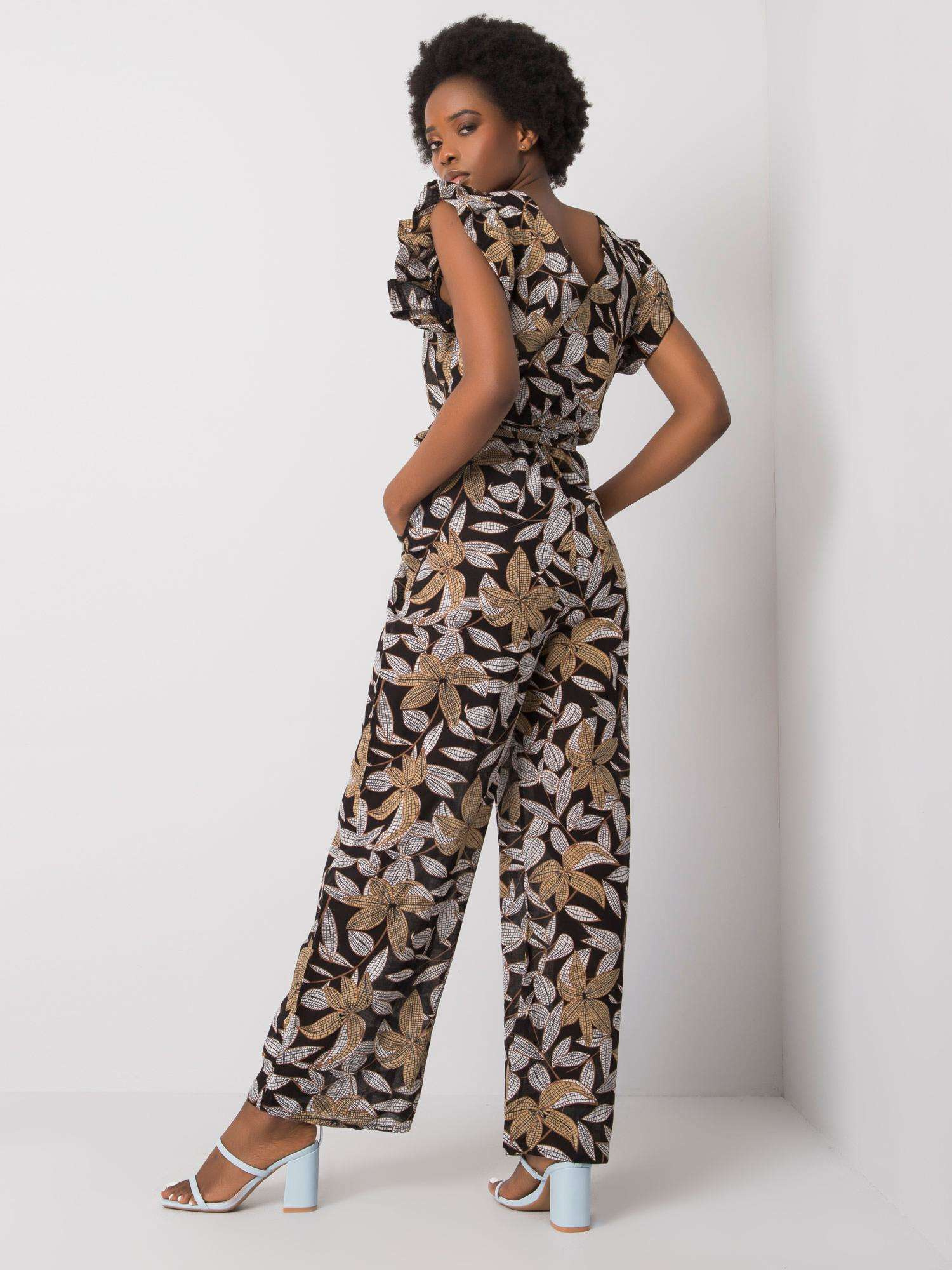 Kombinezon Czarno-beżowy - obrazek 3
