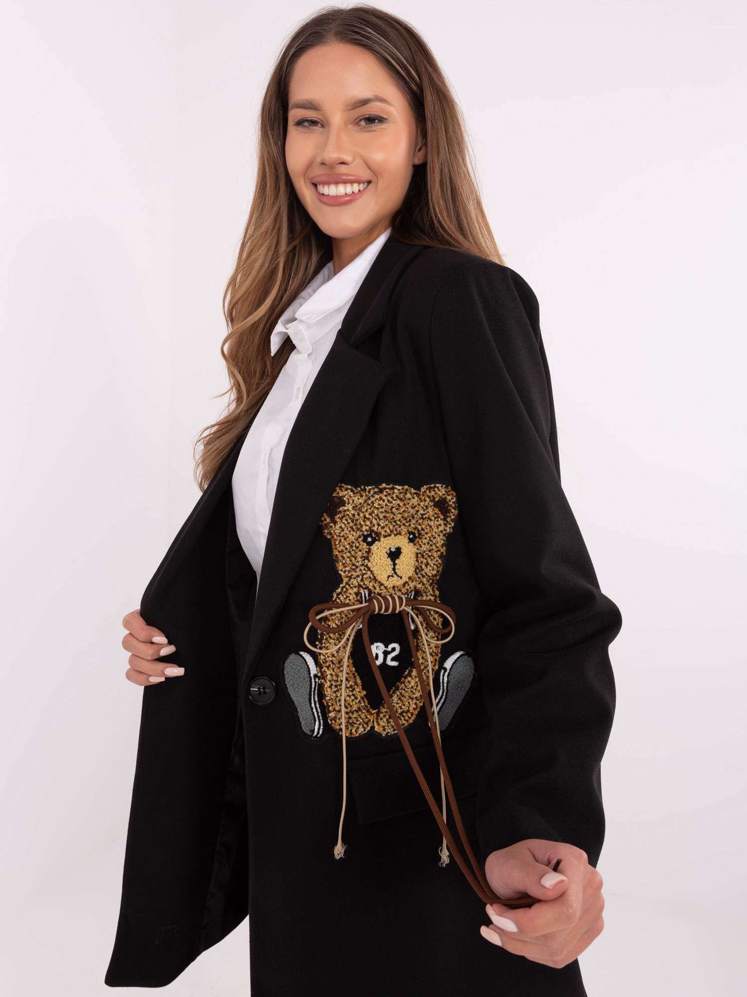 Marynarka Czarny - obrazek 3