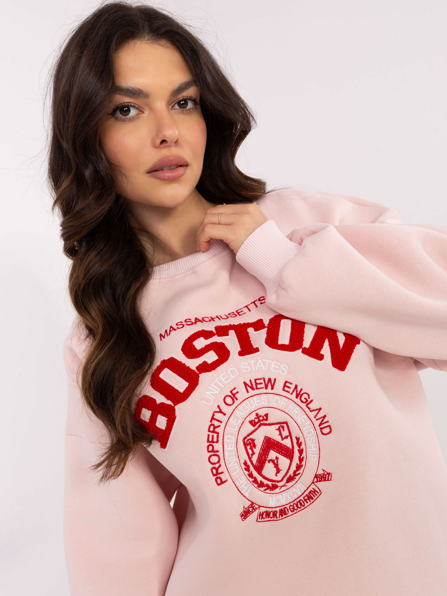 Bluza Jasny różowy - obrazek 3