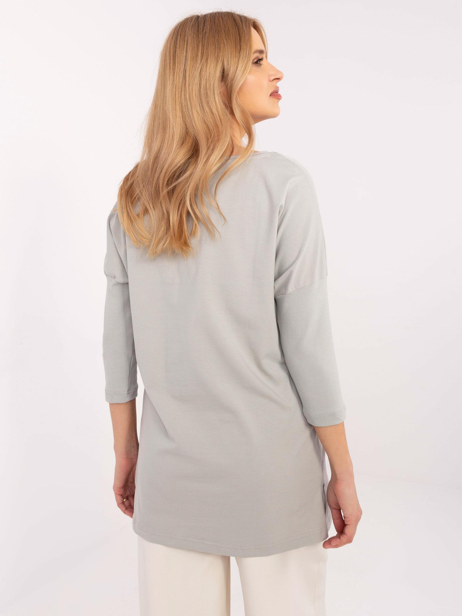 Bluzka Szary - obrazek 3