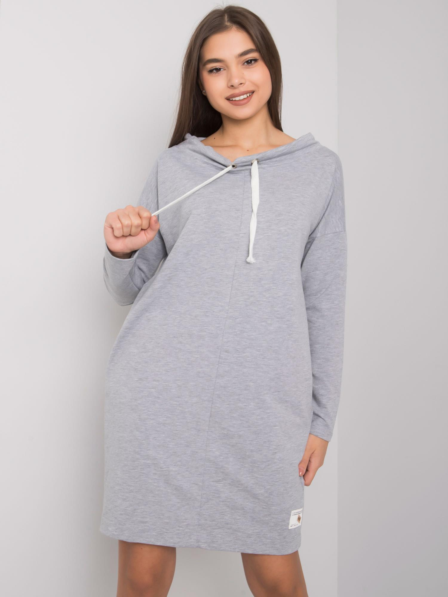 Sukienka Szary - obrazek 3