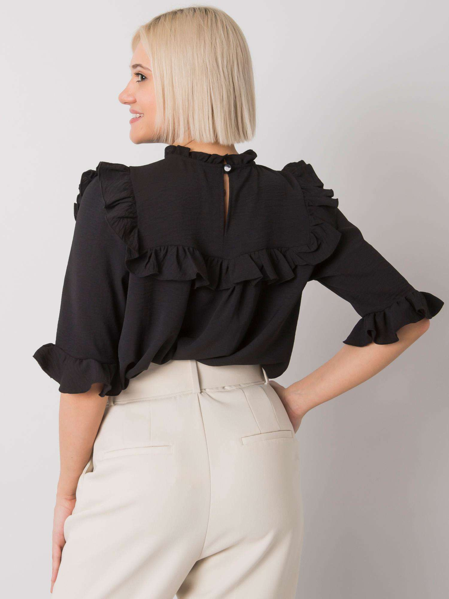 Bluzka Czarny - obrazek 3