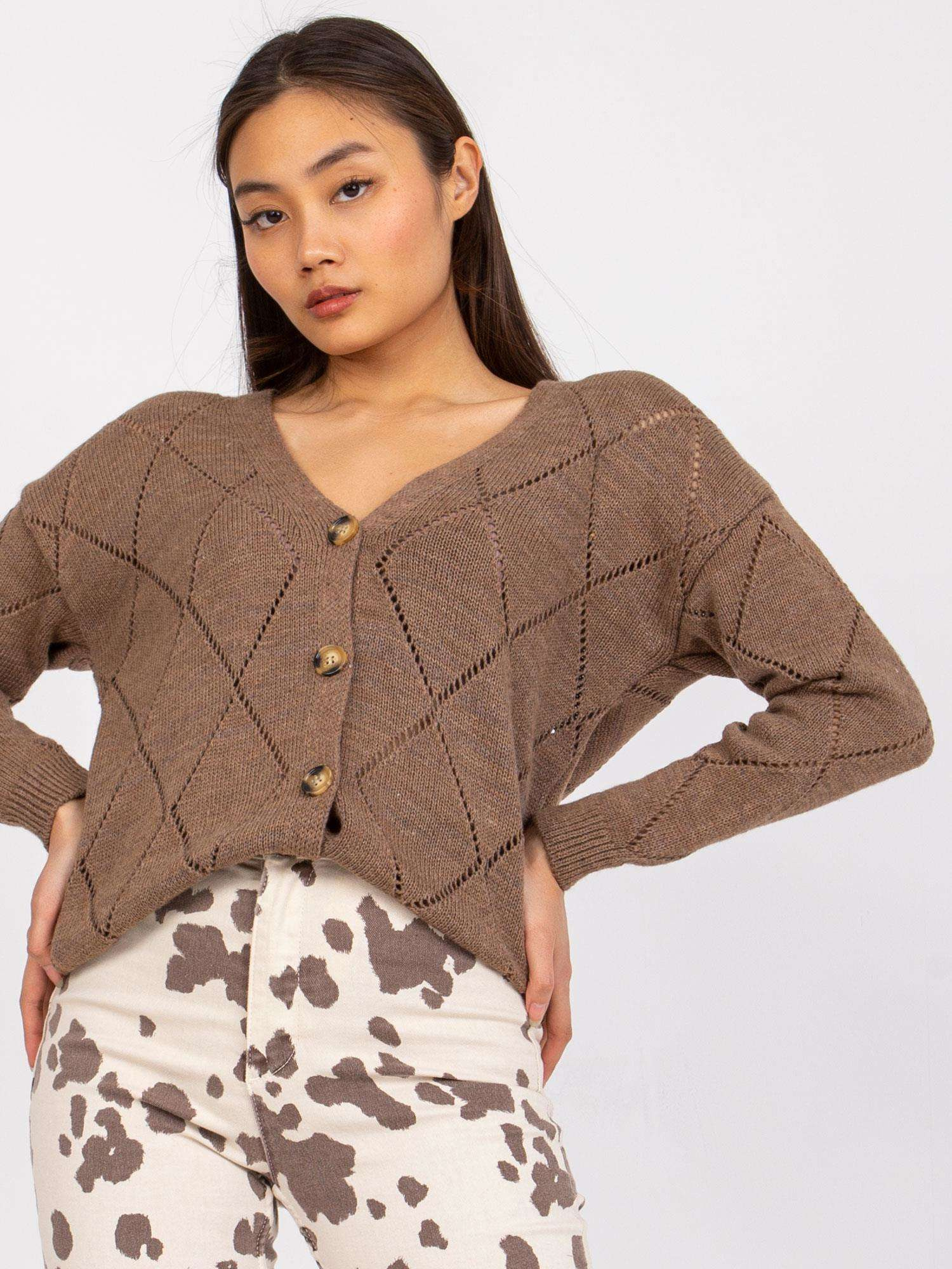 Sweter Brązowy - obrazek 3