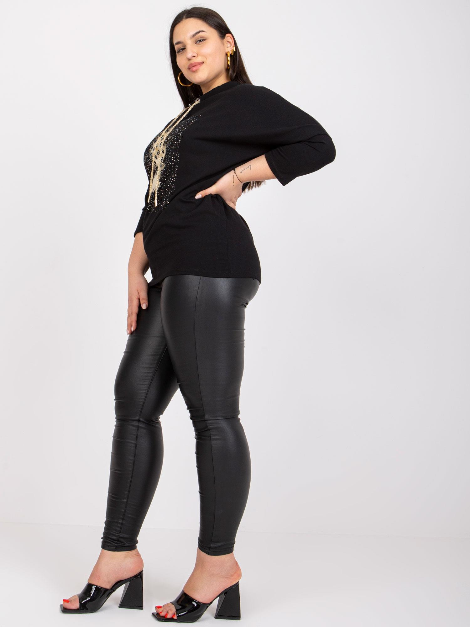 Bluzka Czarny - obrazek 3