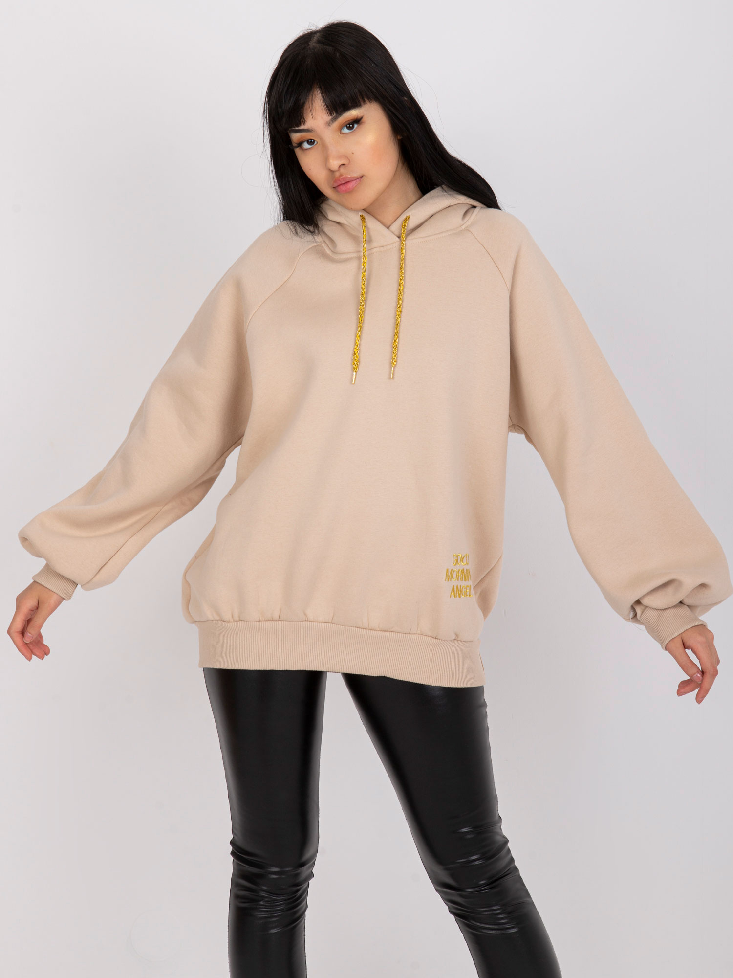 Bluza Beżowy - obrazek 3