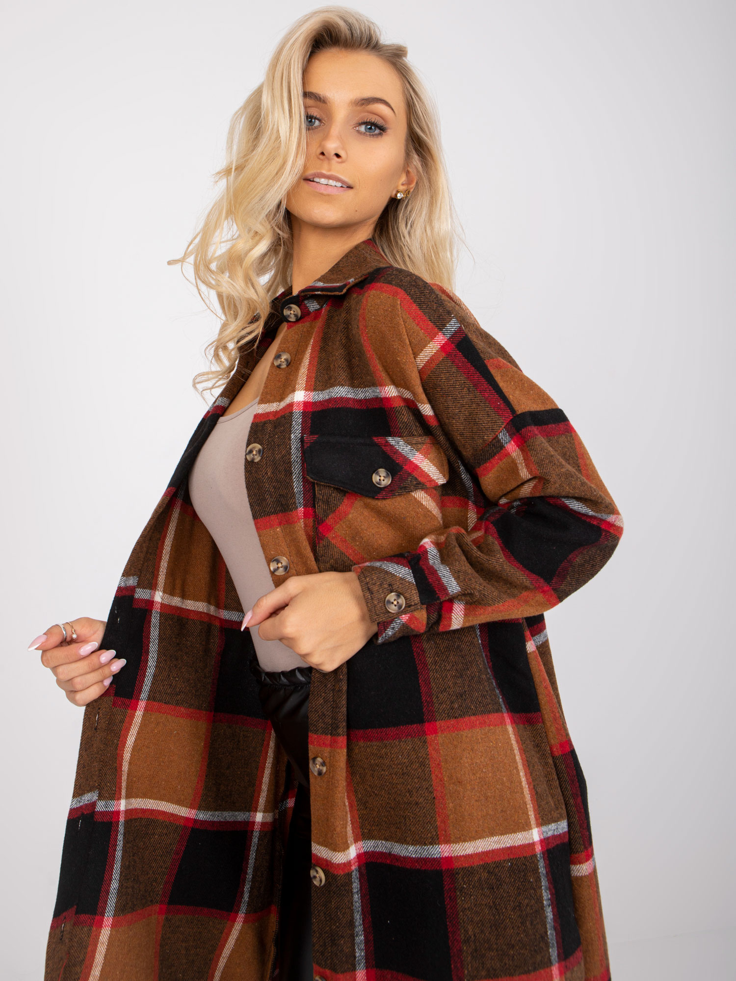 Koszula Jasny brązowy - obrazek 3