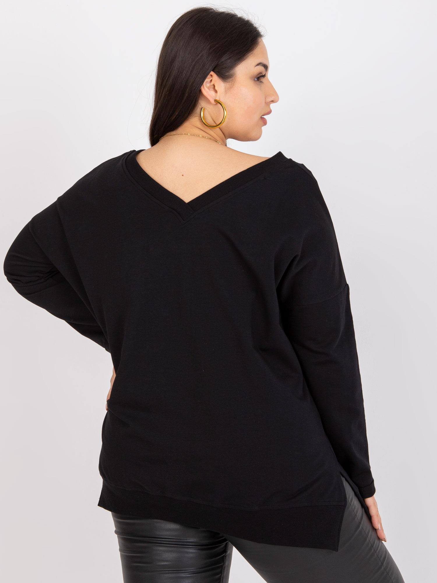 Bluza Czarny - obrazek 3