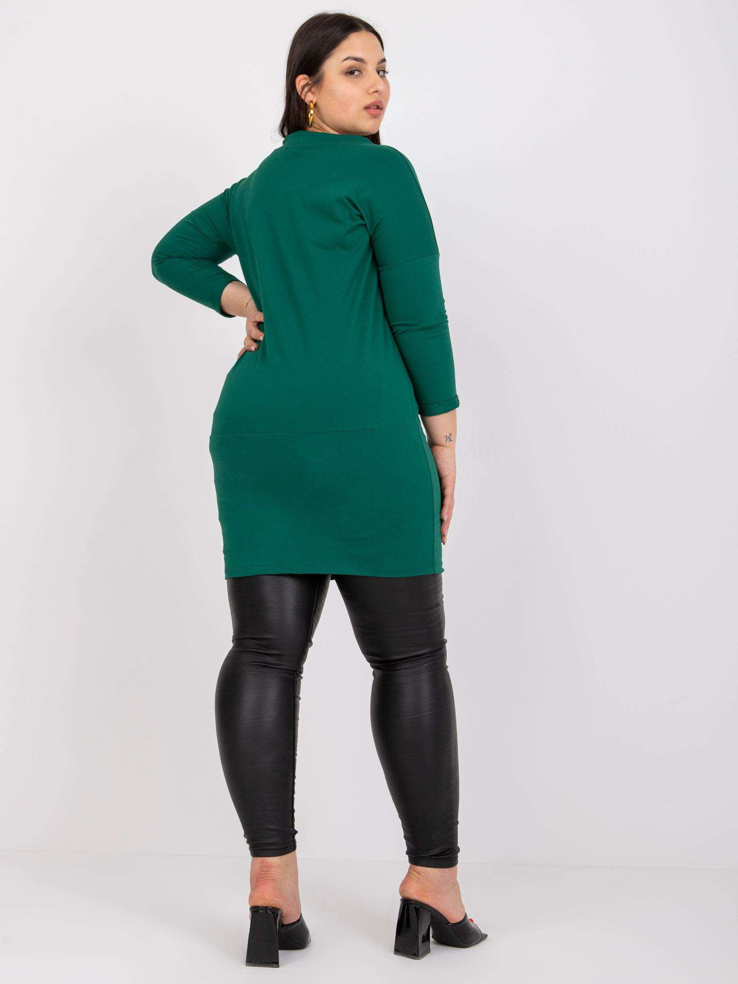 Tunika Ciemny zielony - obrazek 3