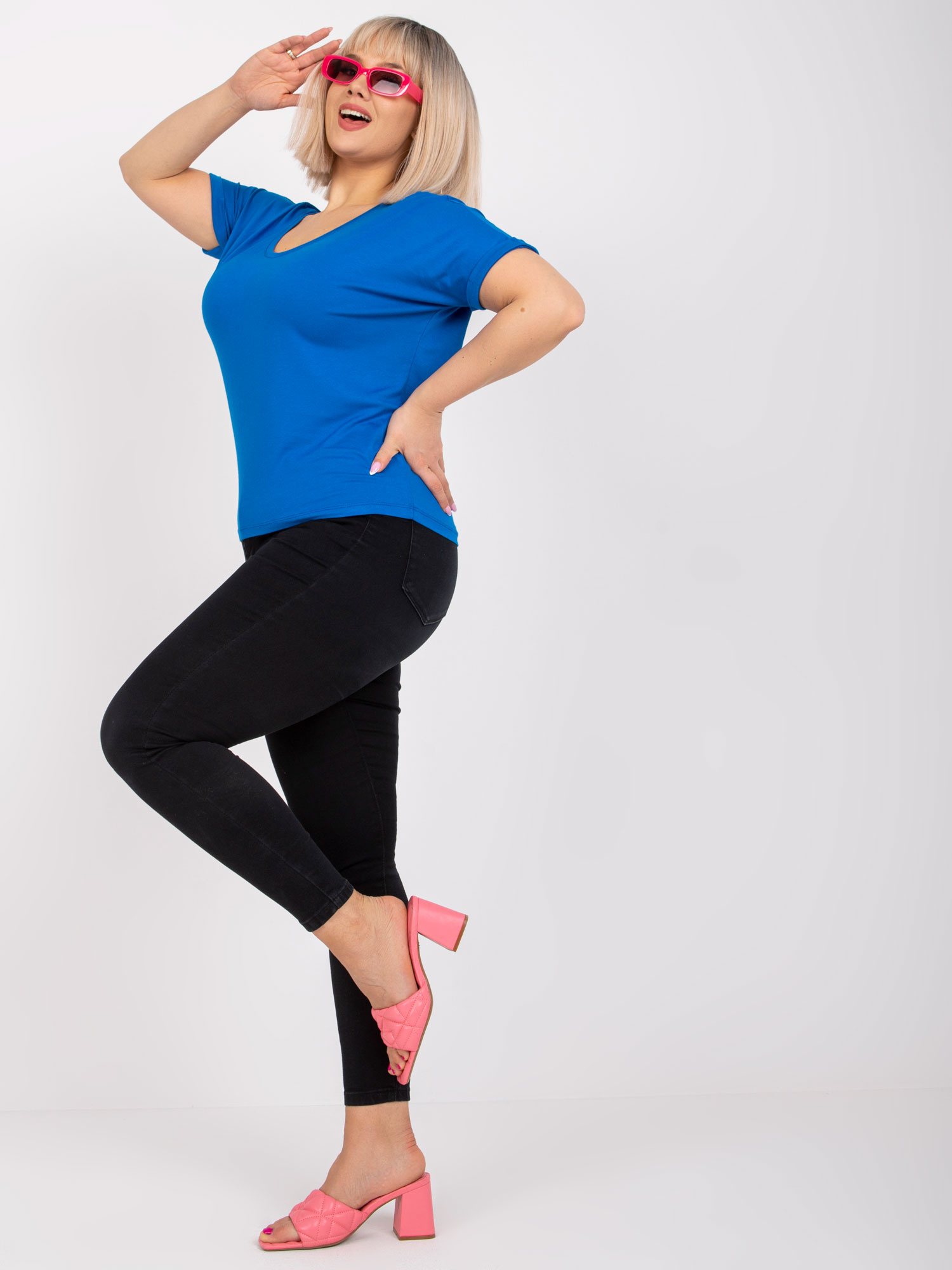 Bluzka Ciemny niebieski - obrazek 3