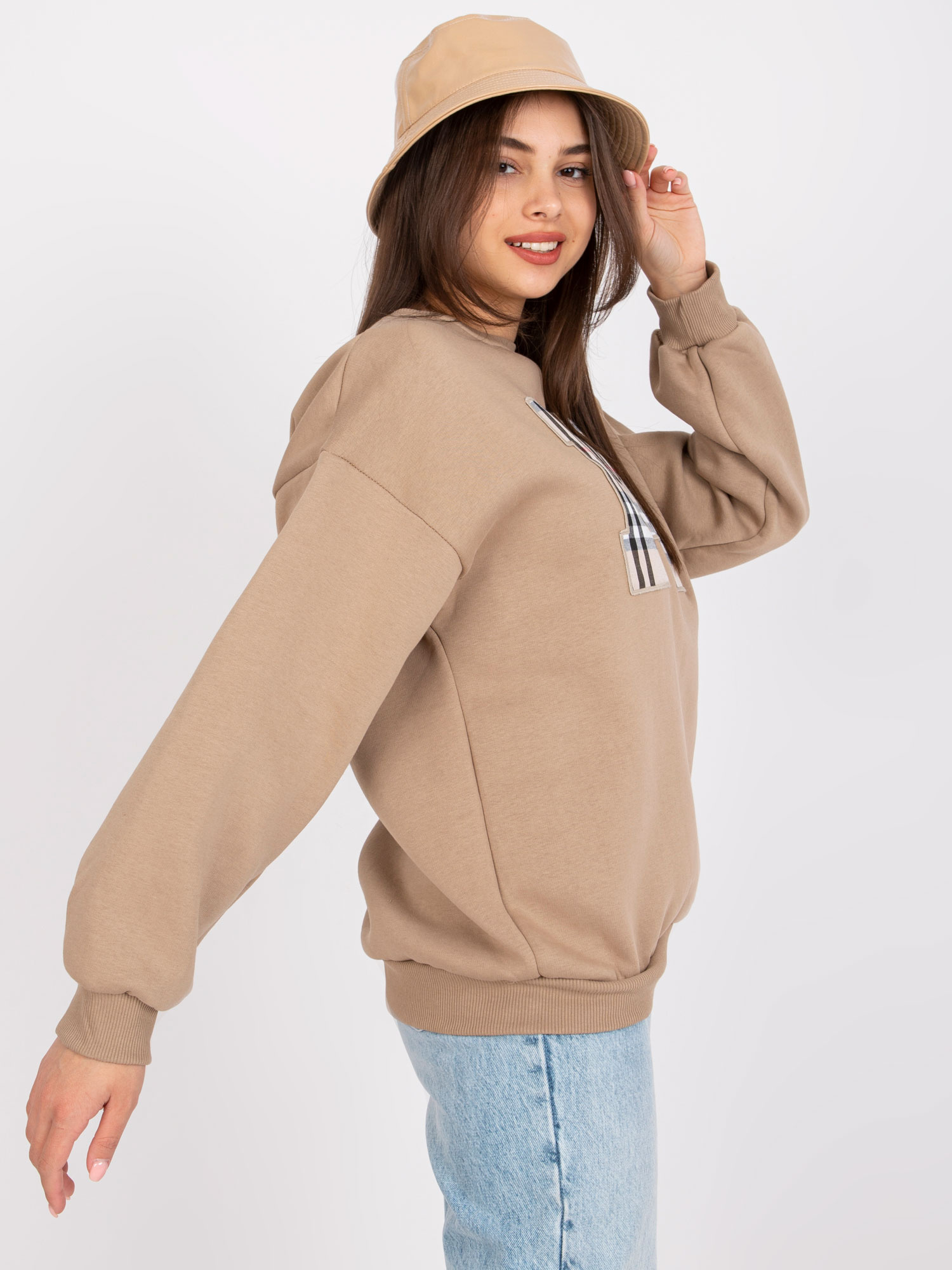 Bluza Ciemny bezowy - obrazek 3