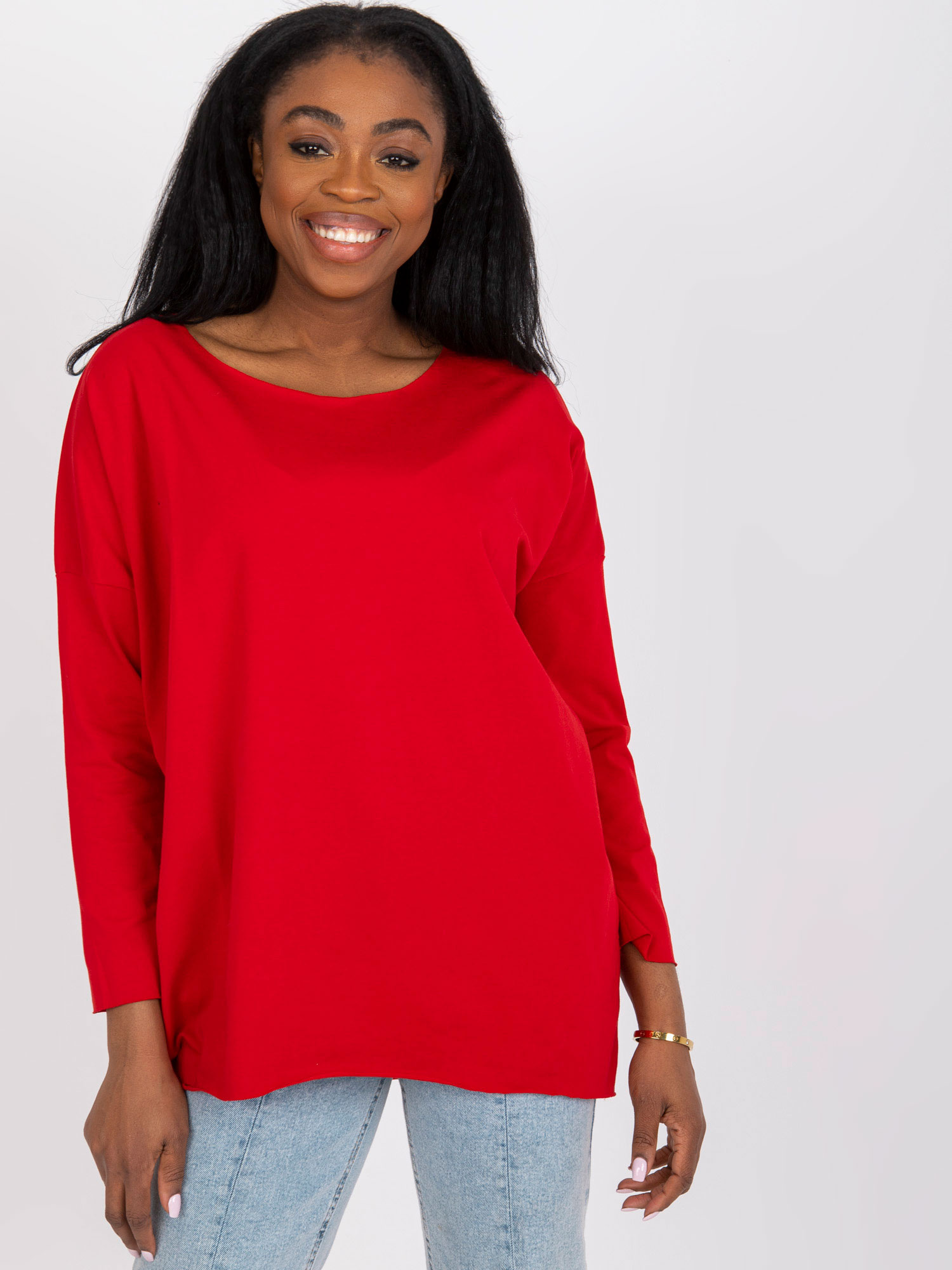 Bluzka Czerwony - obrazek 3