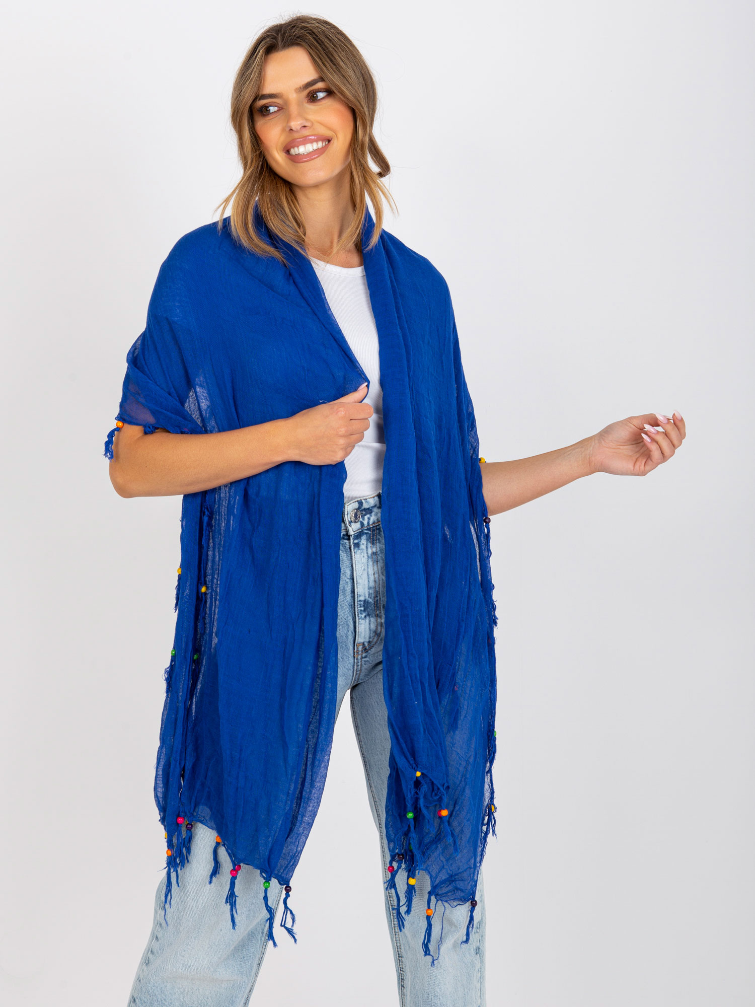 Chustka Ciemny niebieski - obrazek 3