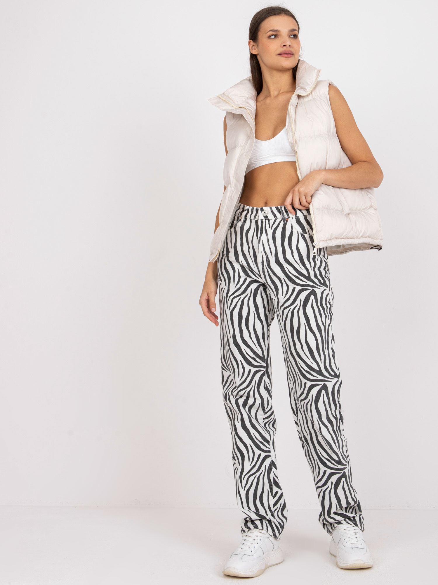 Kamizelka Jasny beżowy - obrazek 3