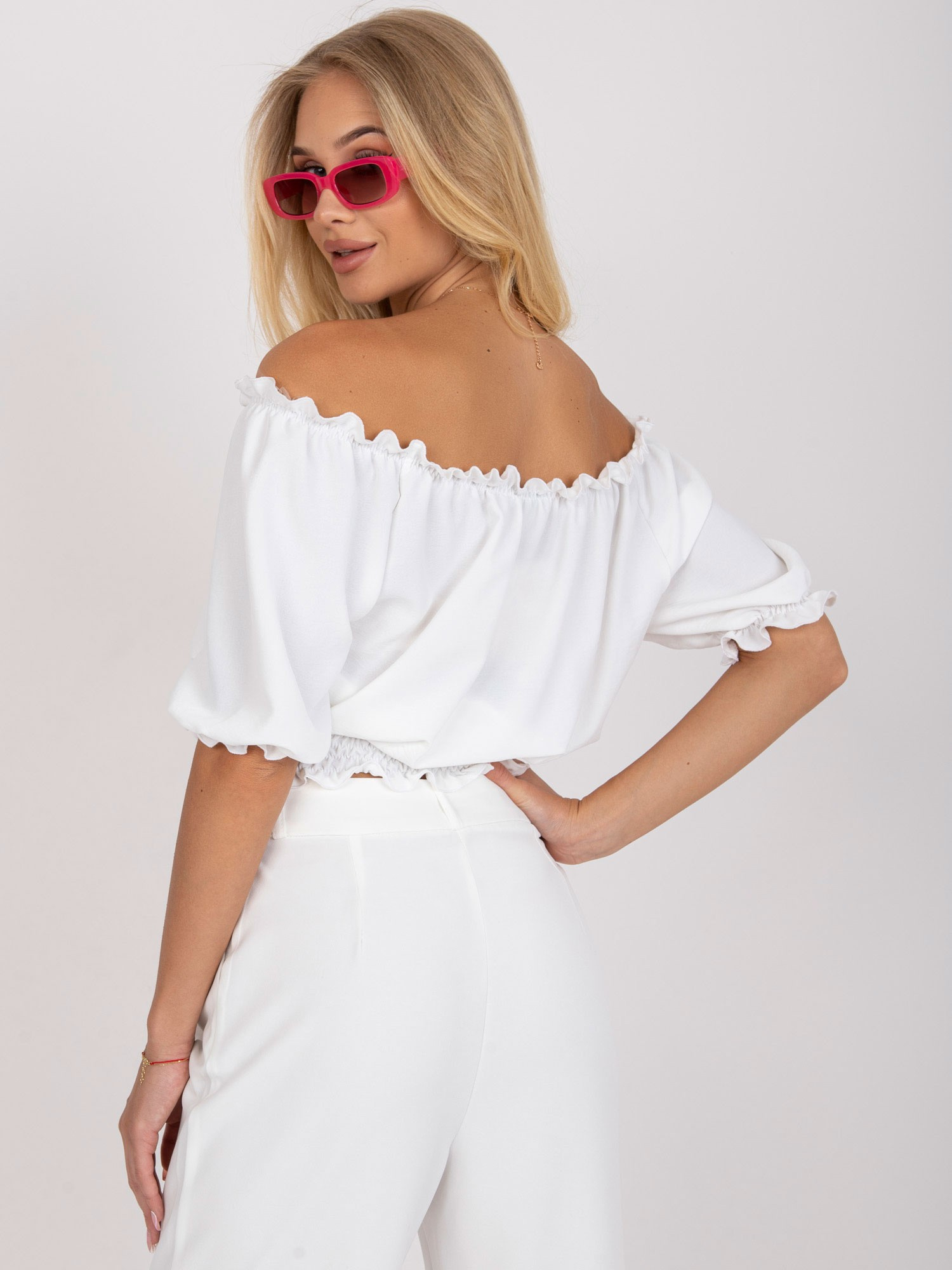 Bluzka Biały - obrazek 3