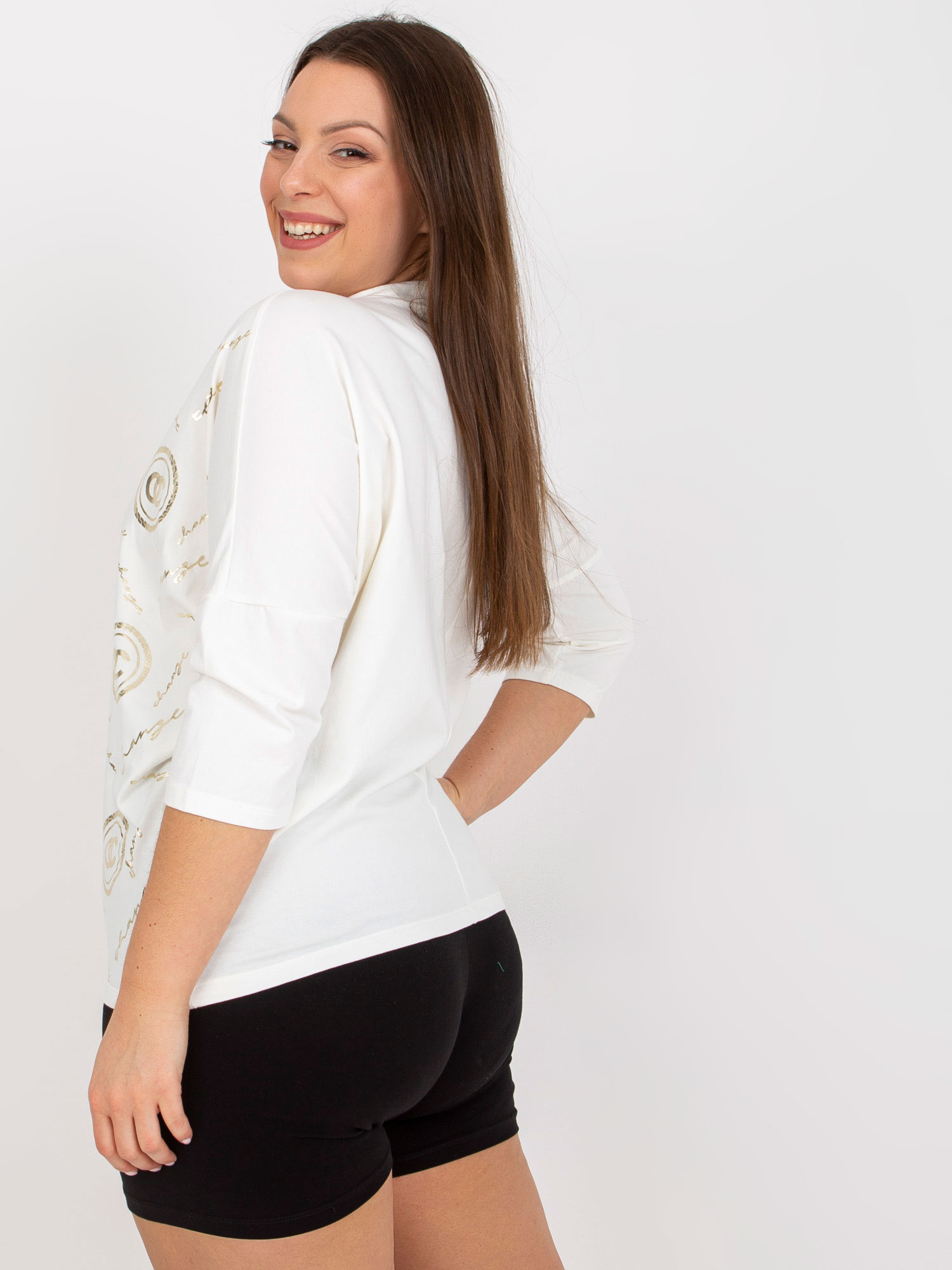 Bluzka Ecru - obrazek 3