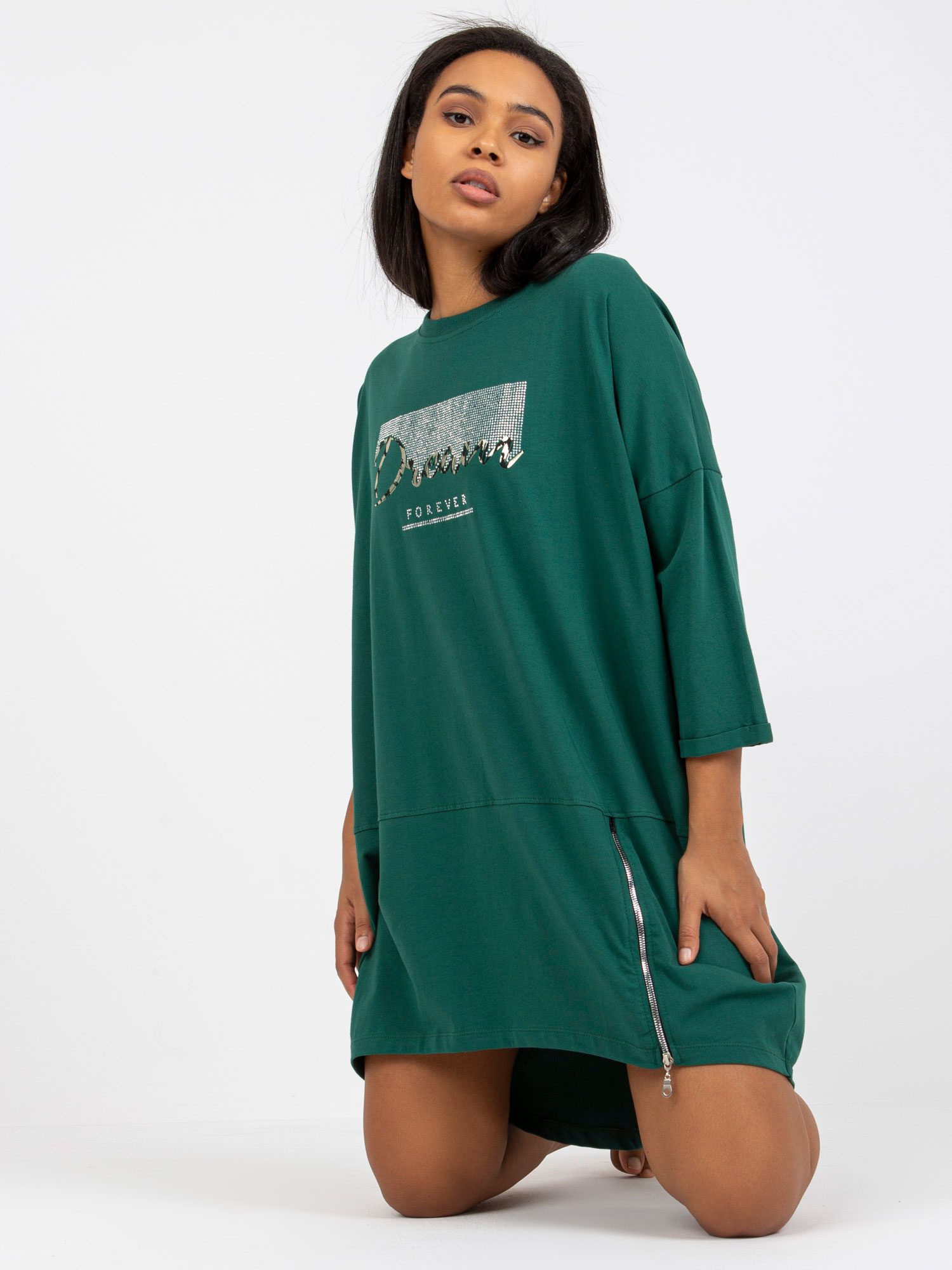 Tunika Ciemny zielony - obrazek 3