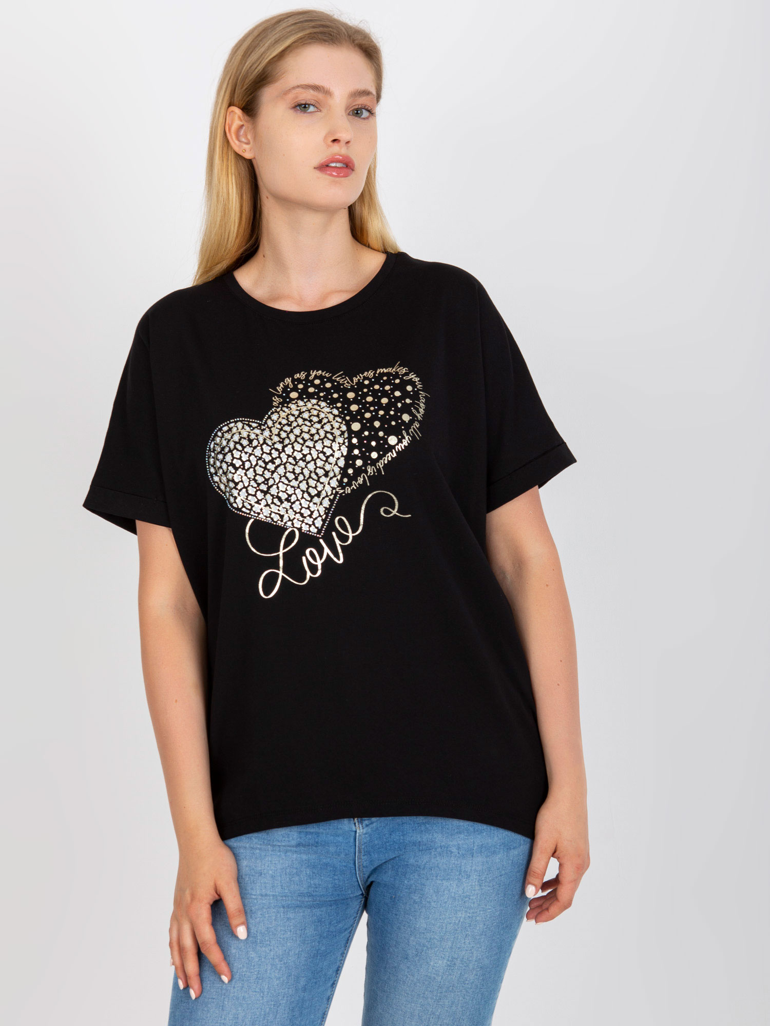 T-shirt Czarny - obrazek 3