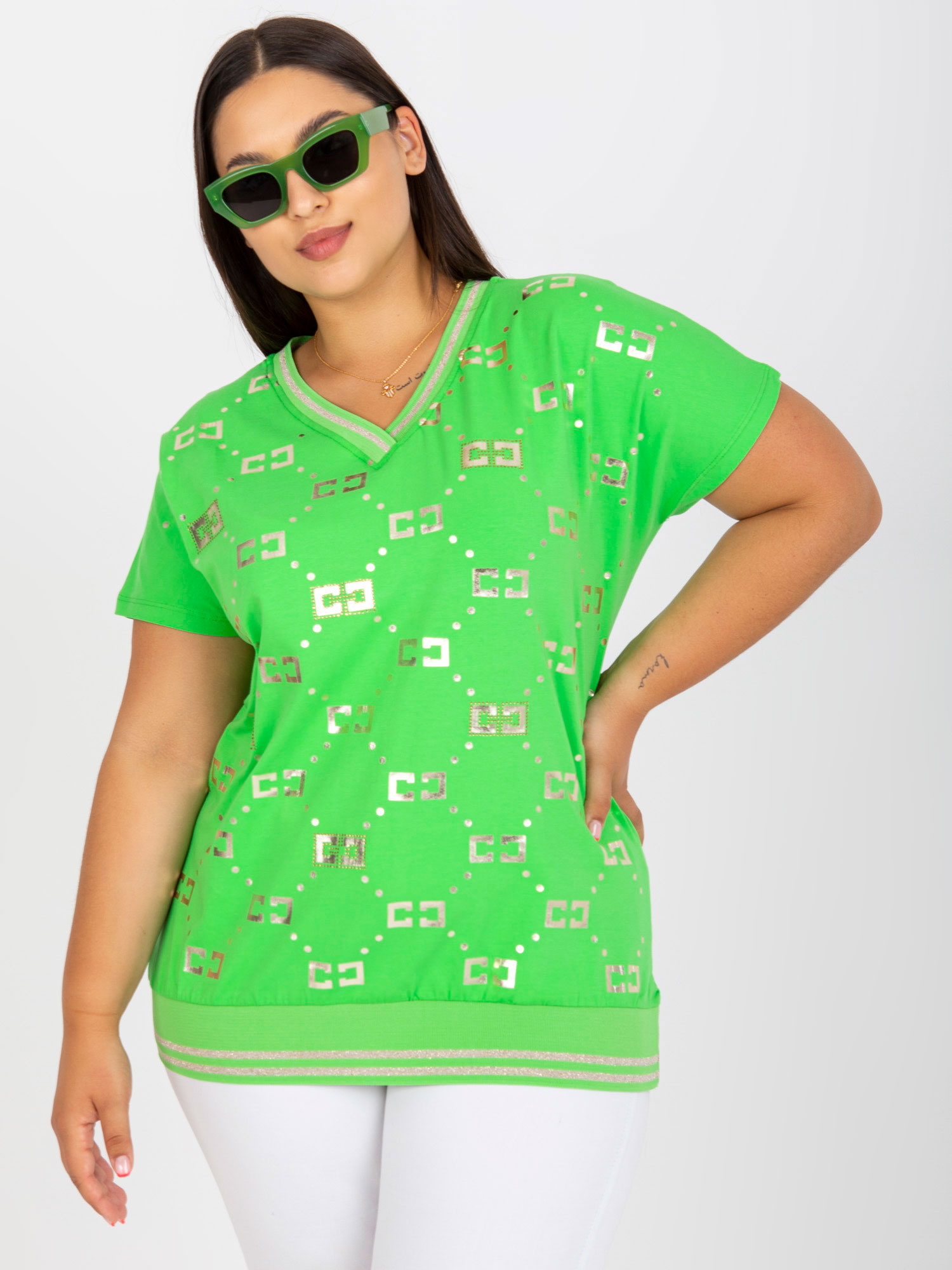 Bluzka Jasny zielony - obrazek 3