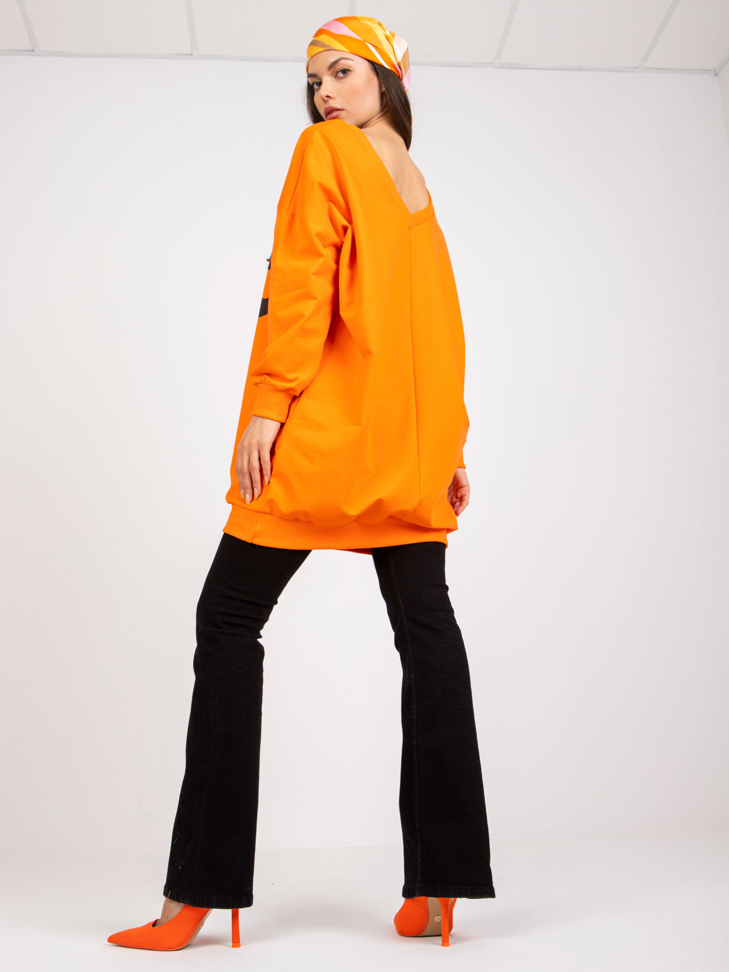 Tunika Pomarańczowy - obrazek 3