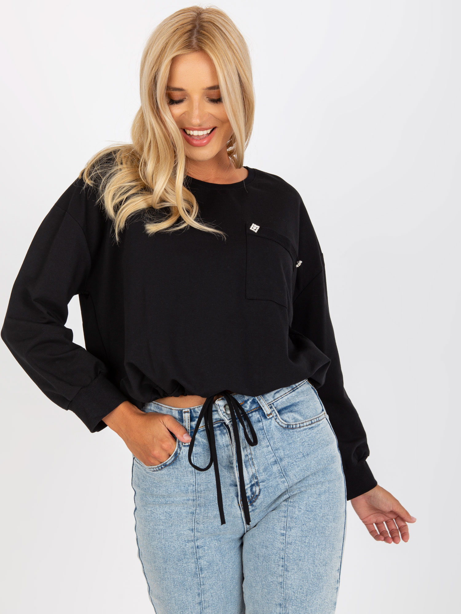 Bluza Czarny - obrazek 3