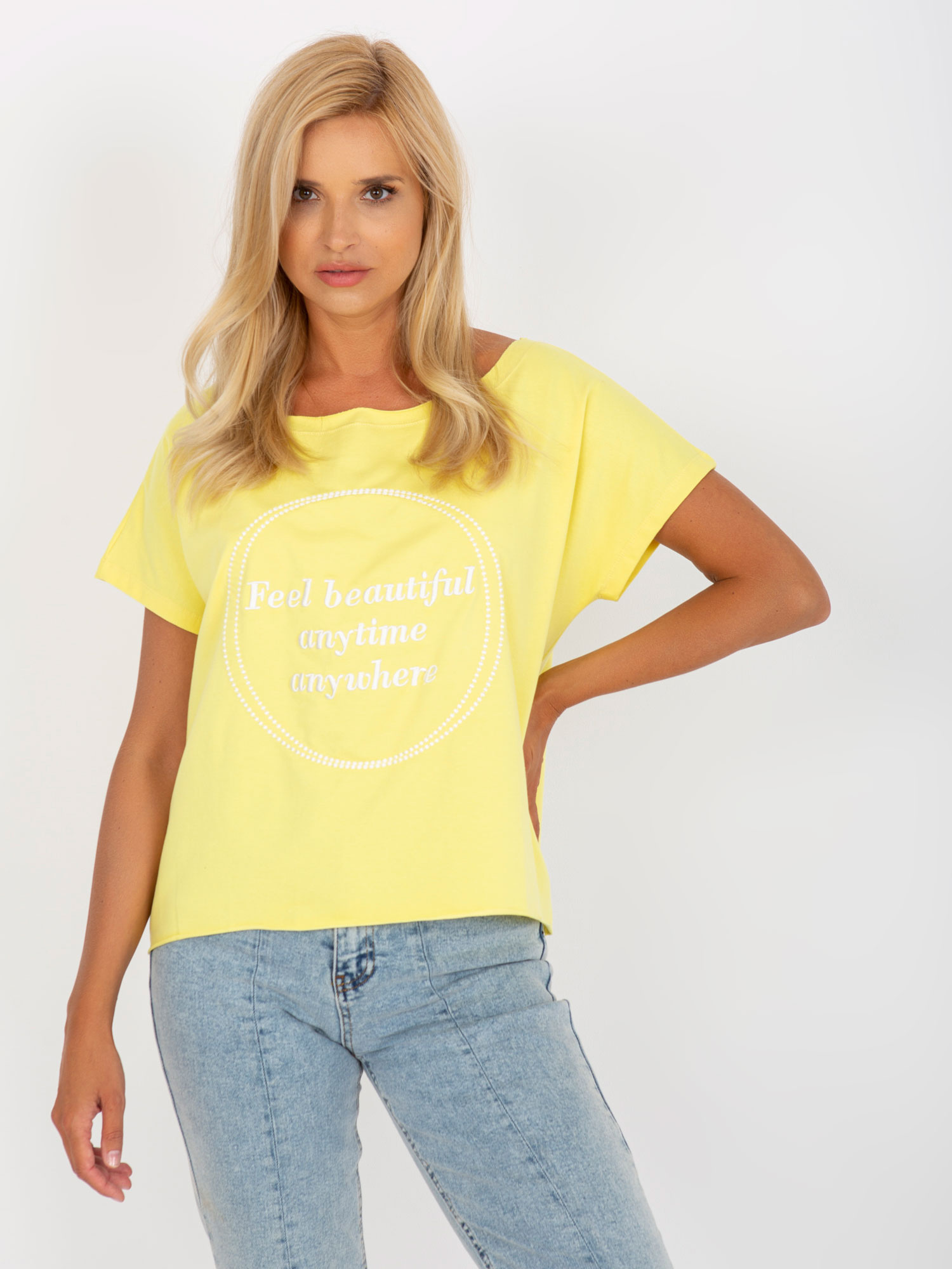 Bluzka Jasny żółty - obrazek 3