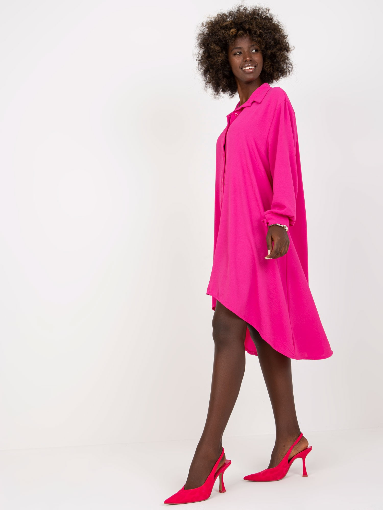 Sukienka Ciemny różowy - obrazek 3