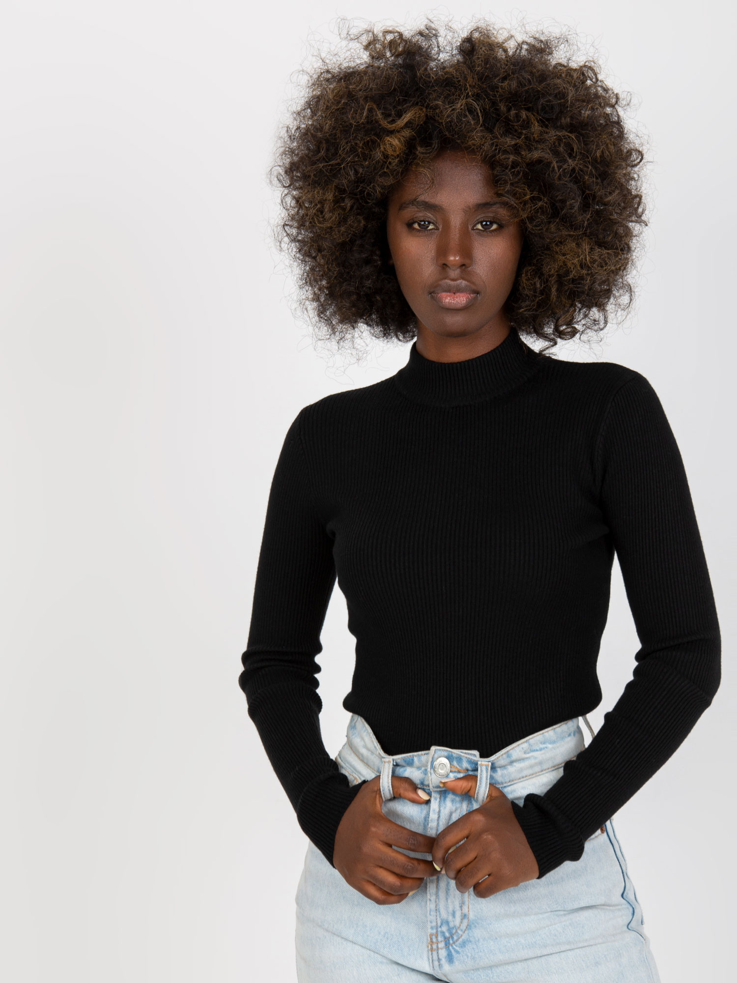 Sweter Czarny - obrazek 3