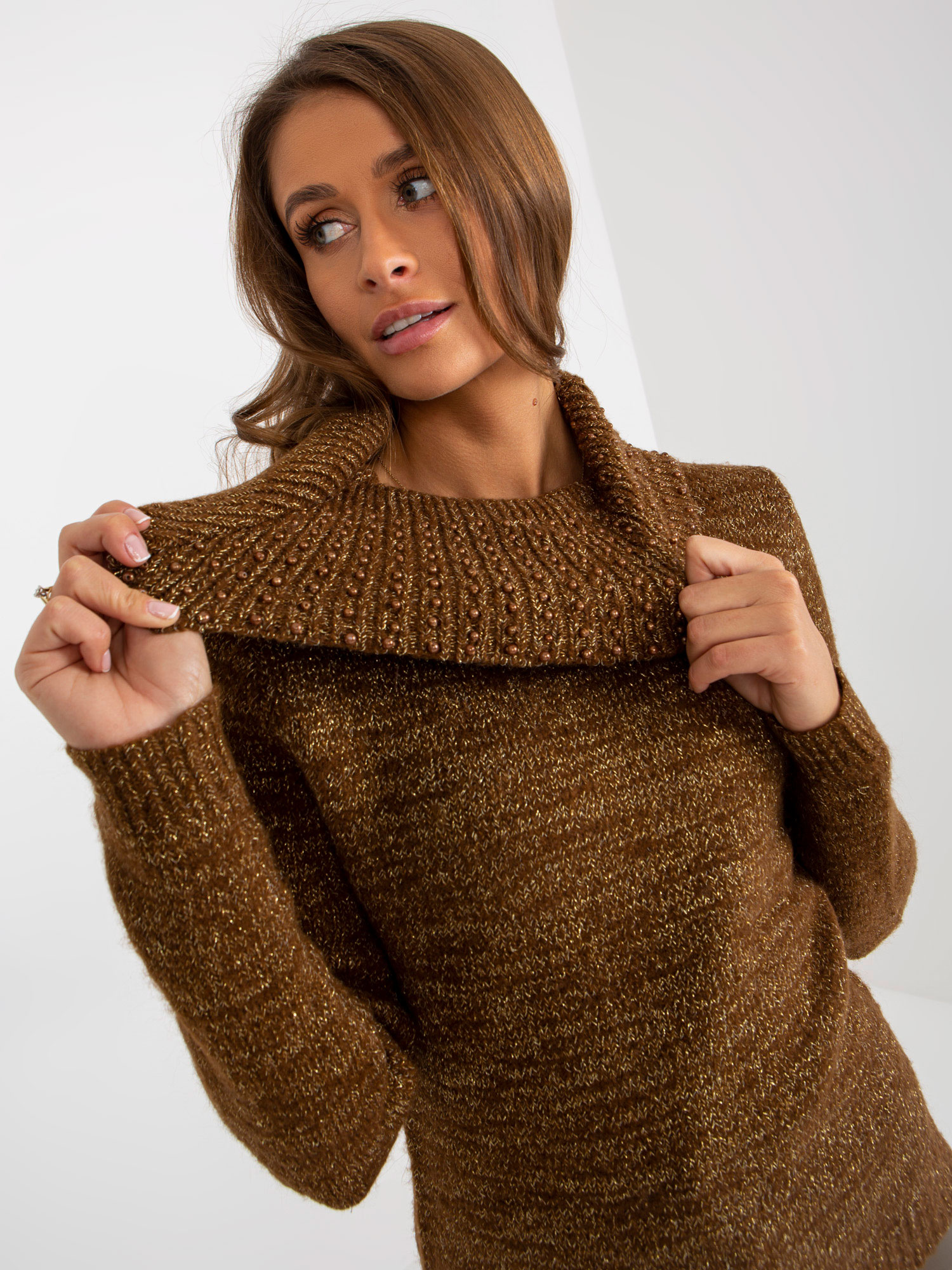 Sweter Brązowy - obrazek 4