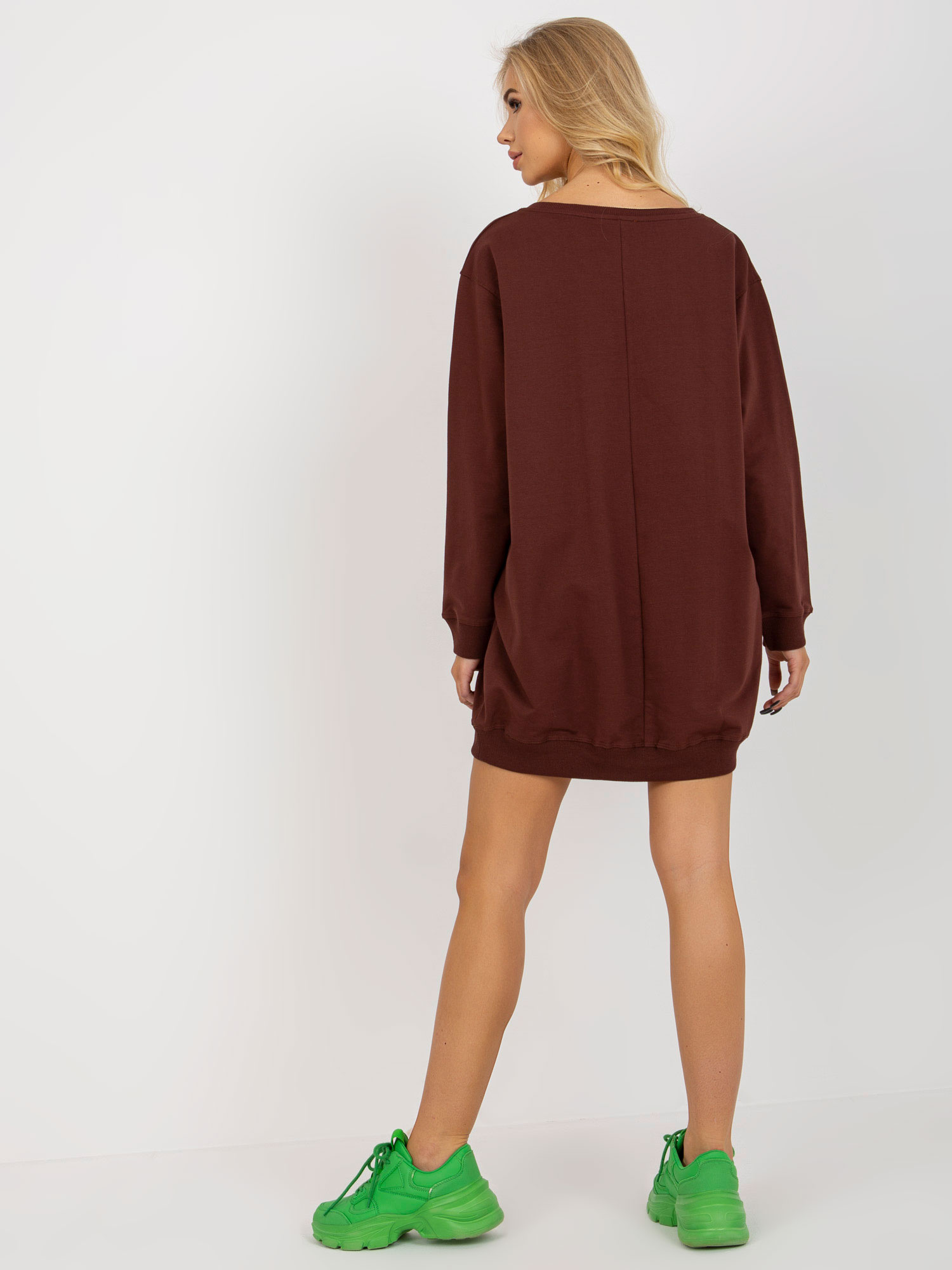 Bluza Ciemny brązowy - obrazek 4