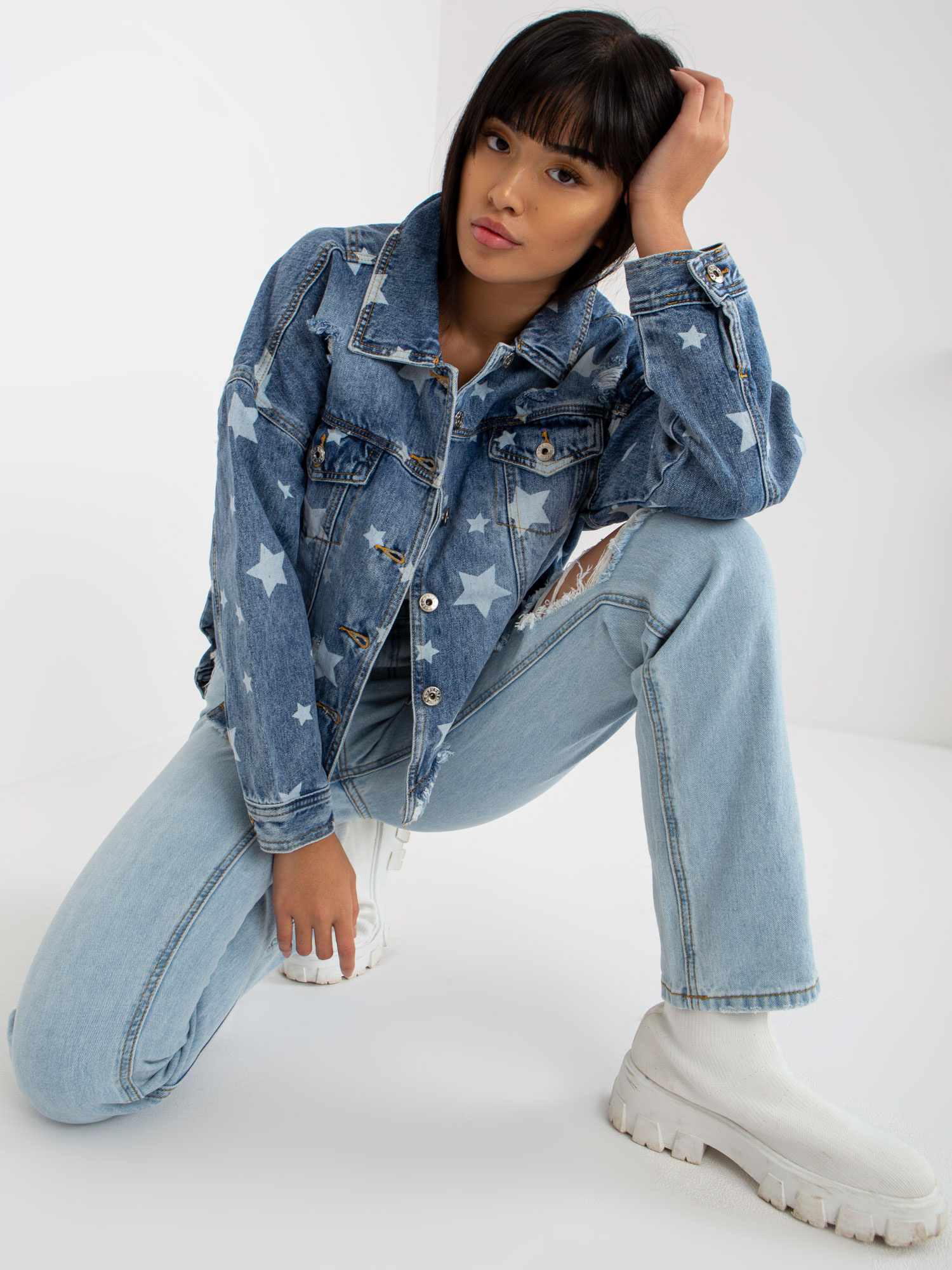 Kurtka Niebieski - obrazek 4