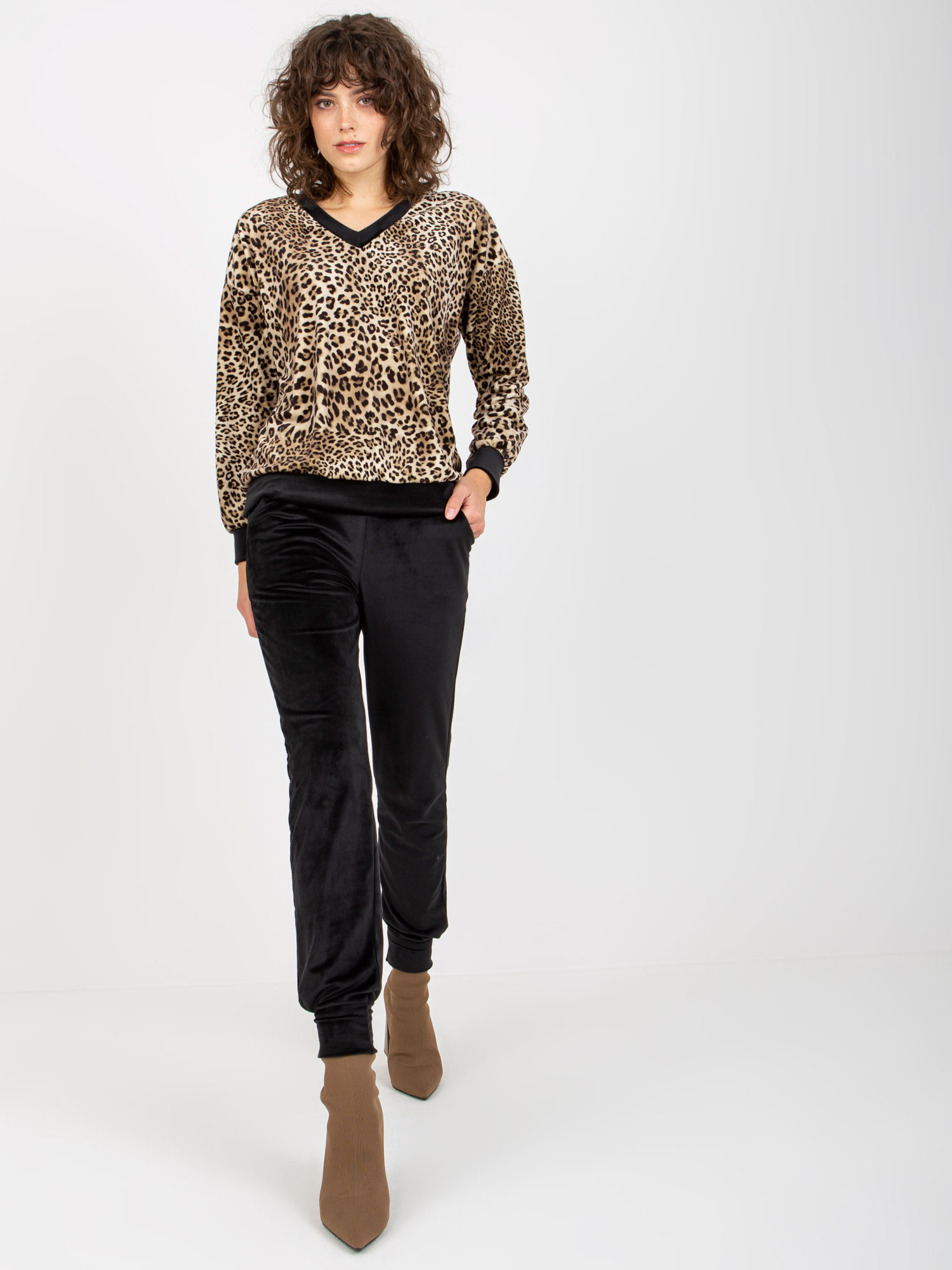 Komplet Czarno-beżowy - obrazek 4