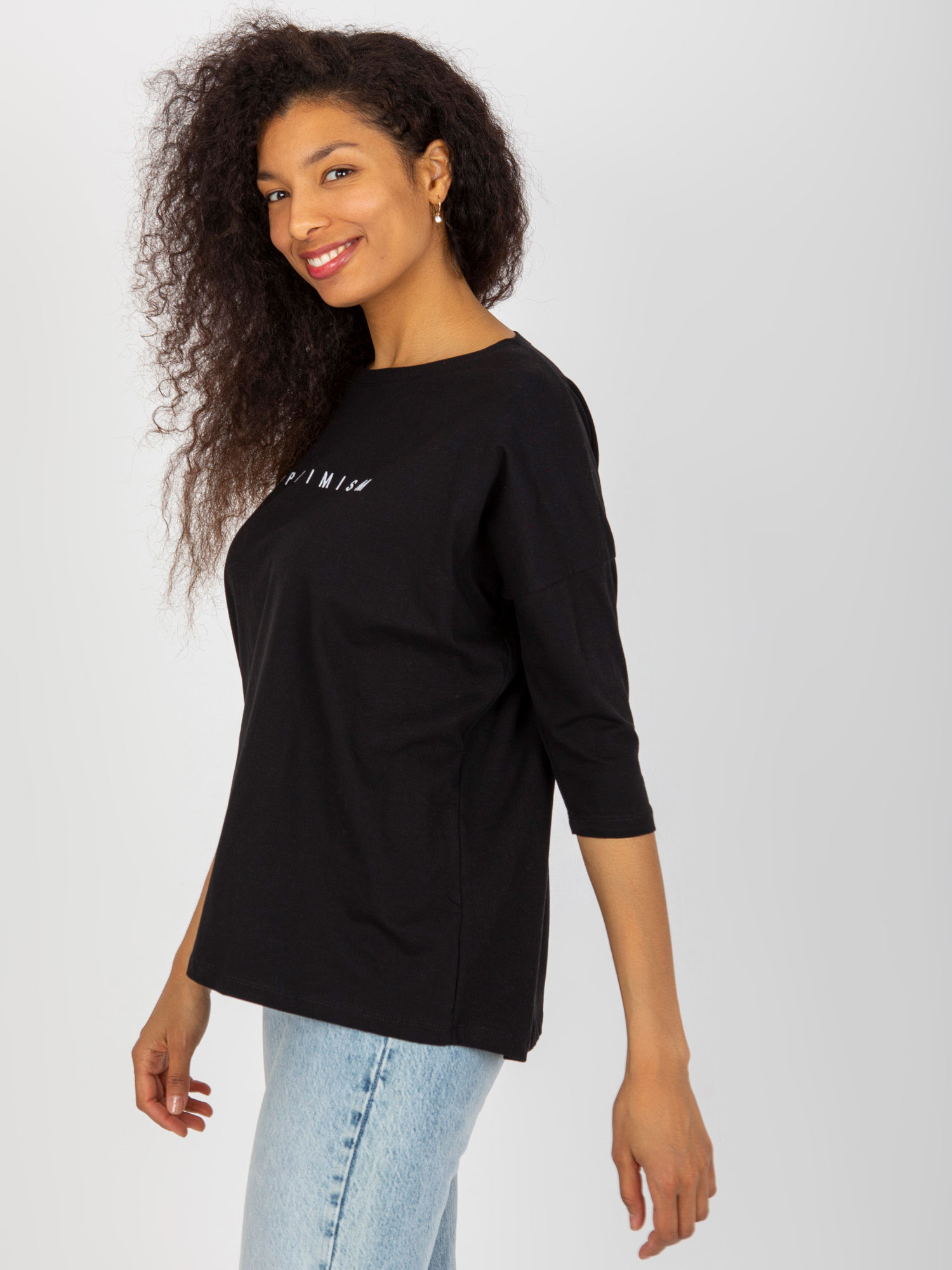 Bluzka Czarny - obrazek 4