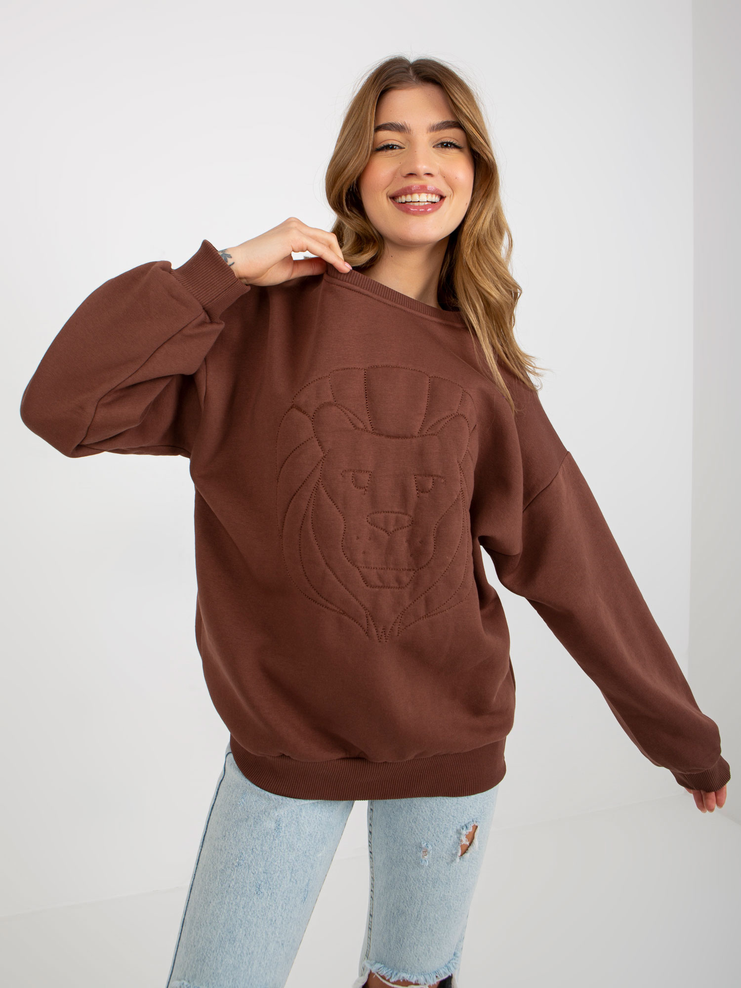 Bluza Brązowy - obrazek 4