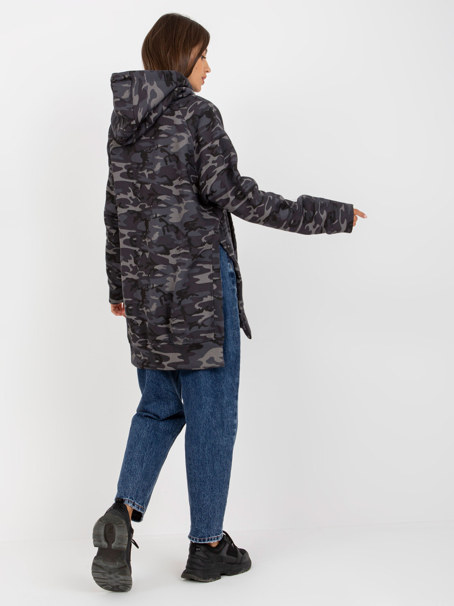 Bluza Ciemny szary - obrazek 4