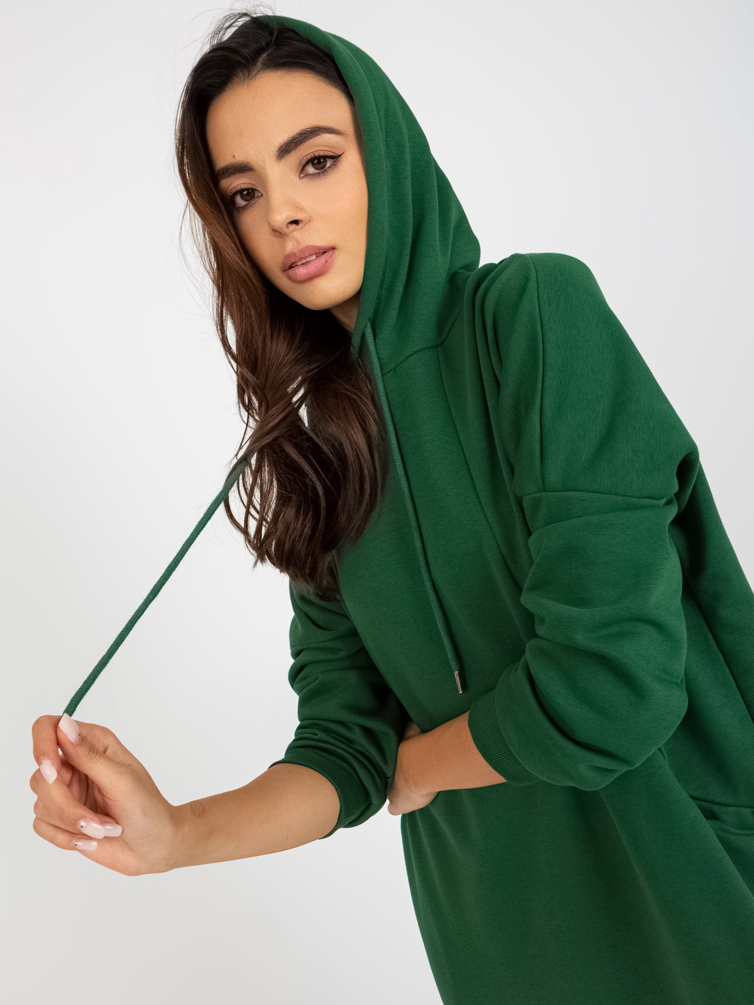 Bluza Ciemny zielony - obrazek 4