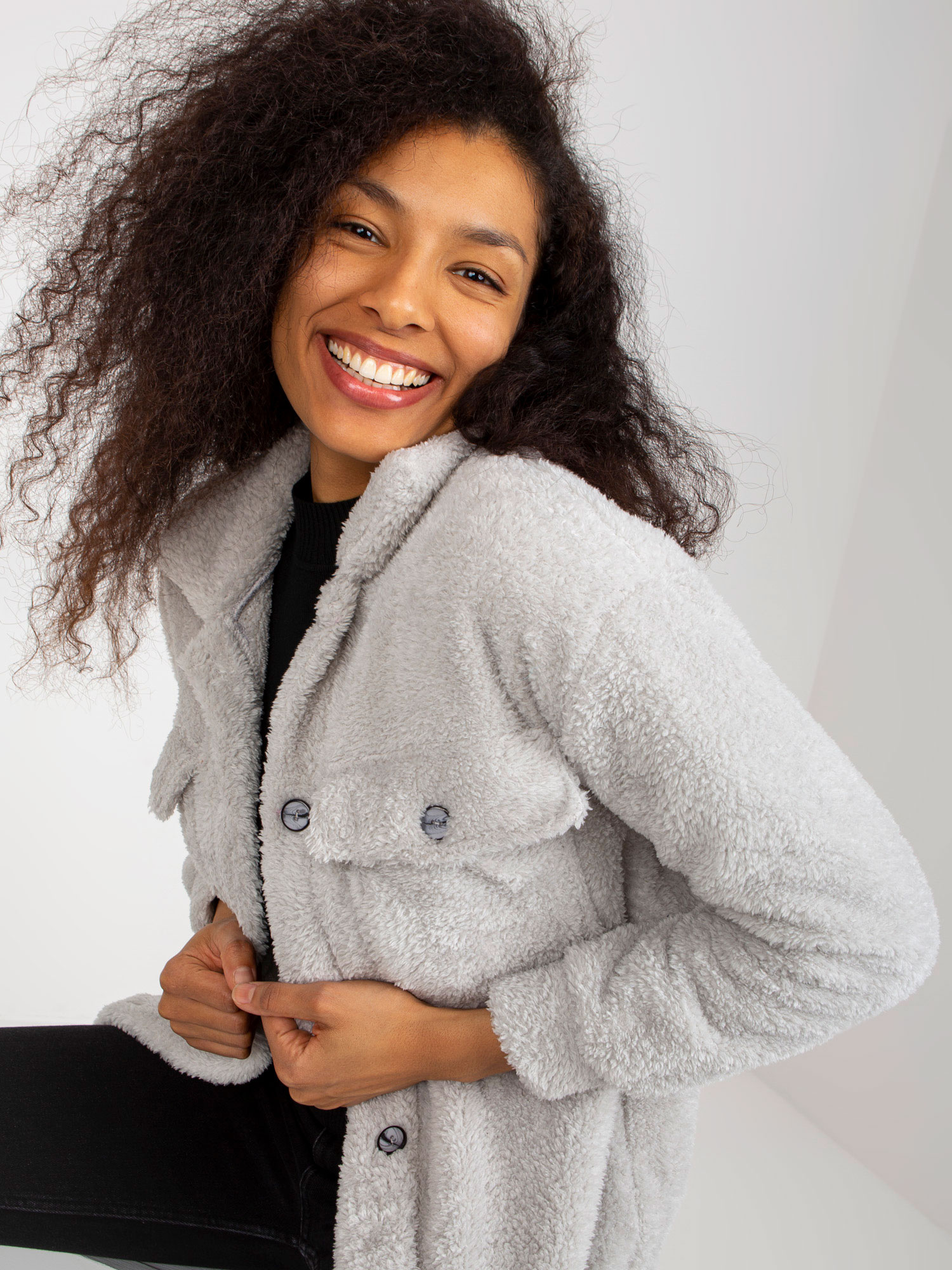 Koszula Jasny szary - obrazek 4