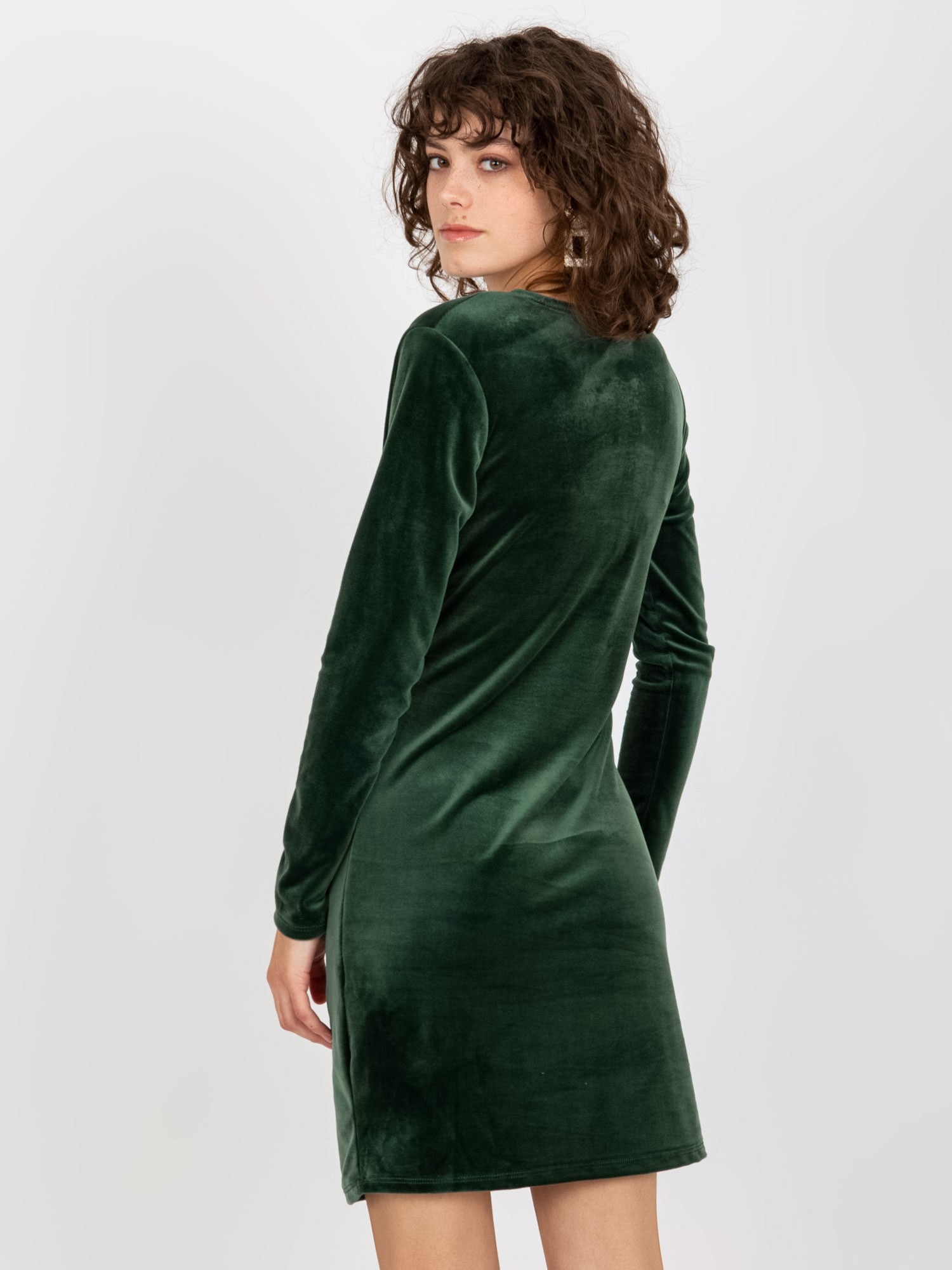 Sukienka Ciemny zielony - obrazek 4