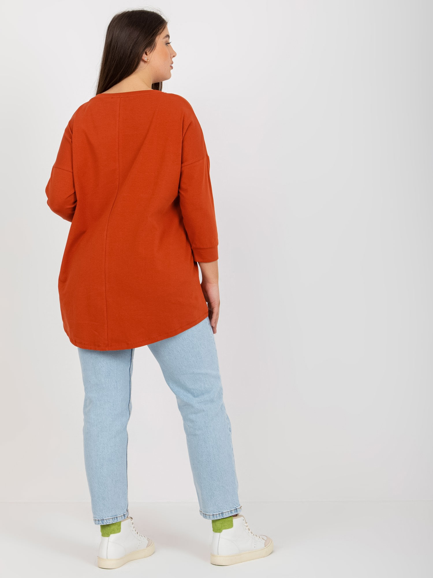 Bluzka Ciemny pomarańczowy - obrazek 4