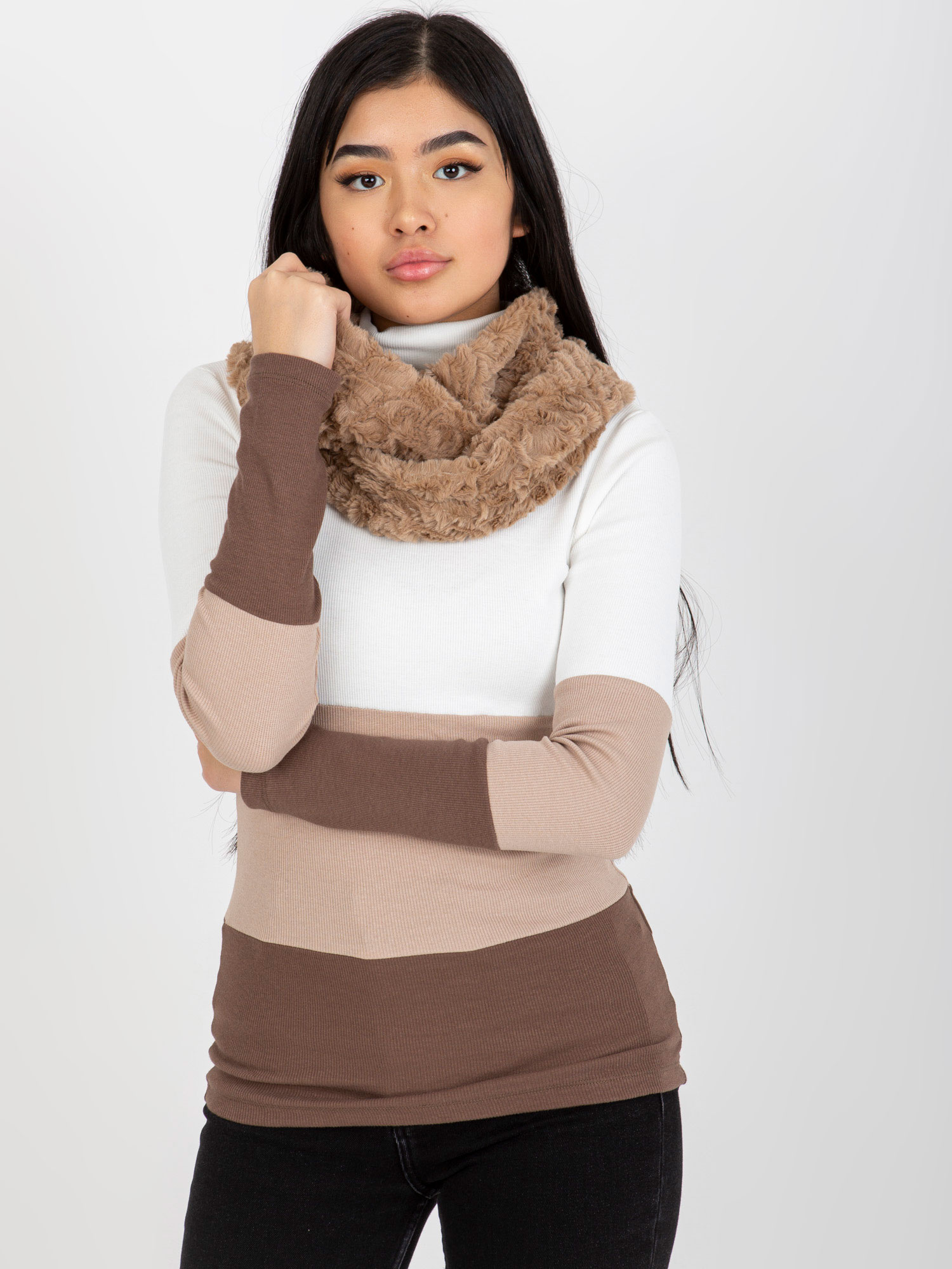 Komin Ciemny bezowy - obrazek 4