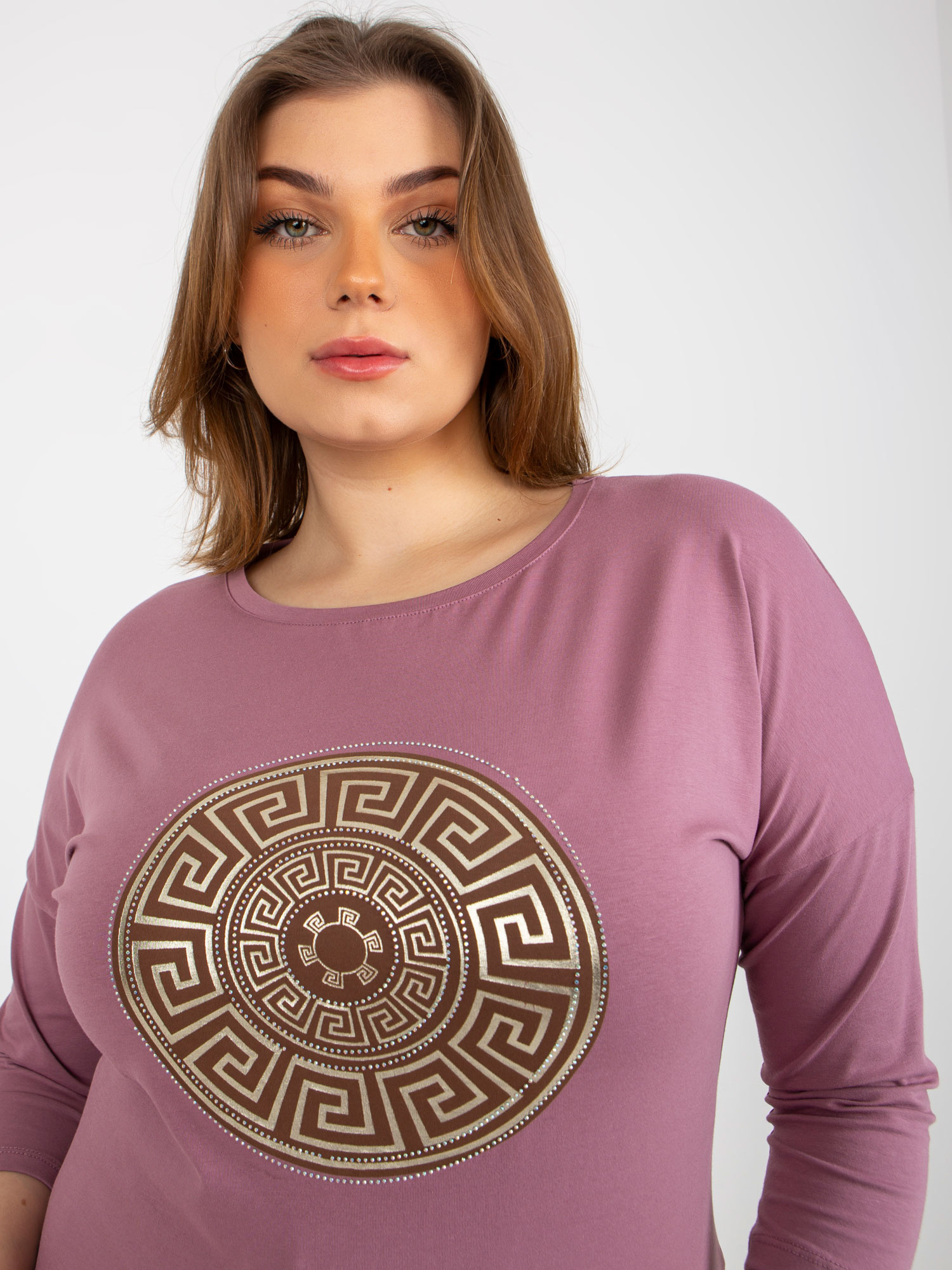 Bluzka Ciemny różowy - obrazek 4