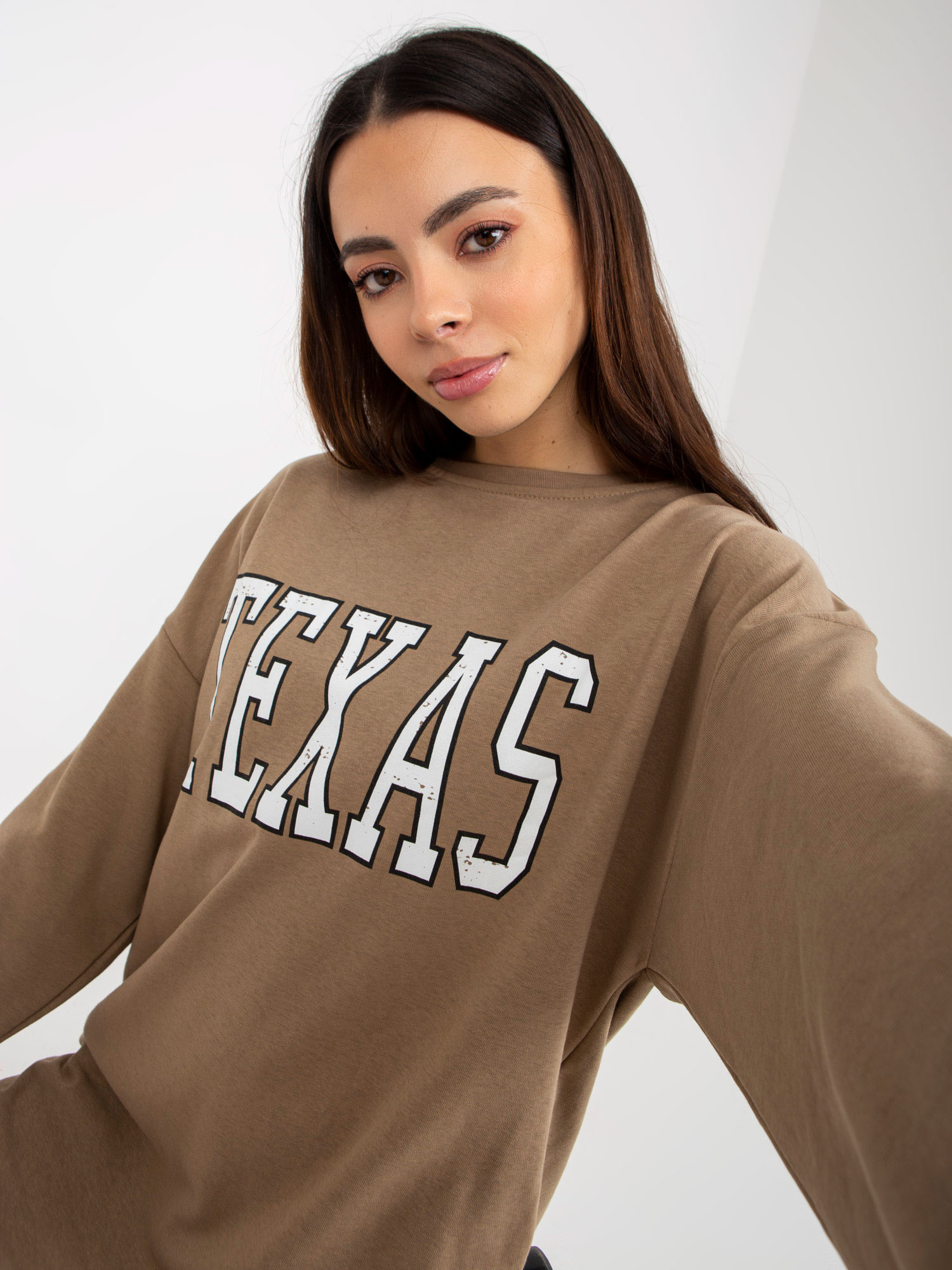 Bluza Ciemny bezowy - obrazek 4