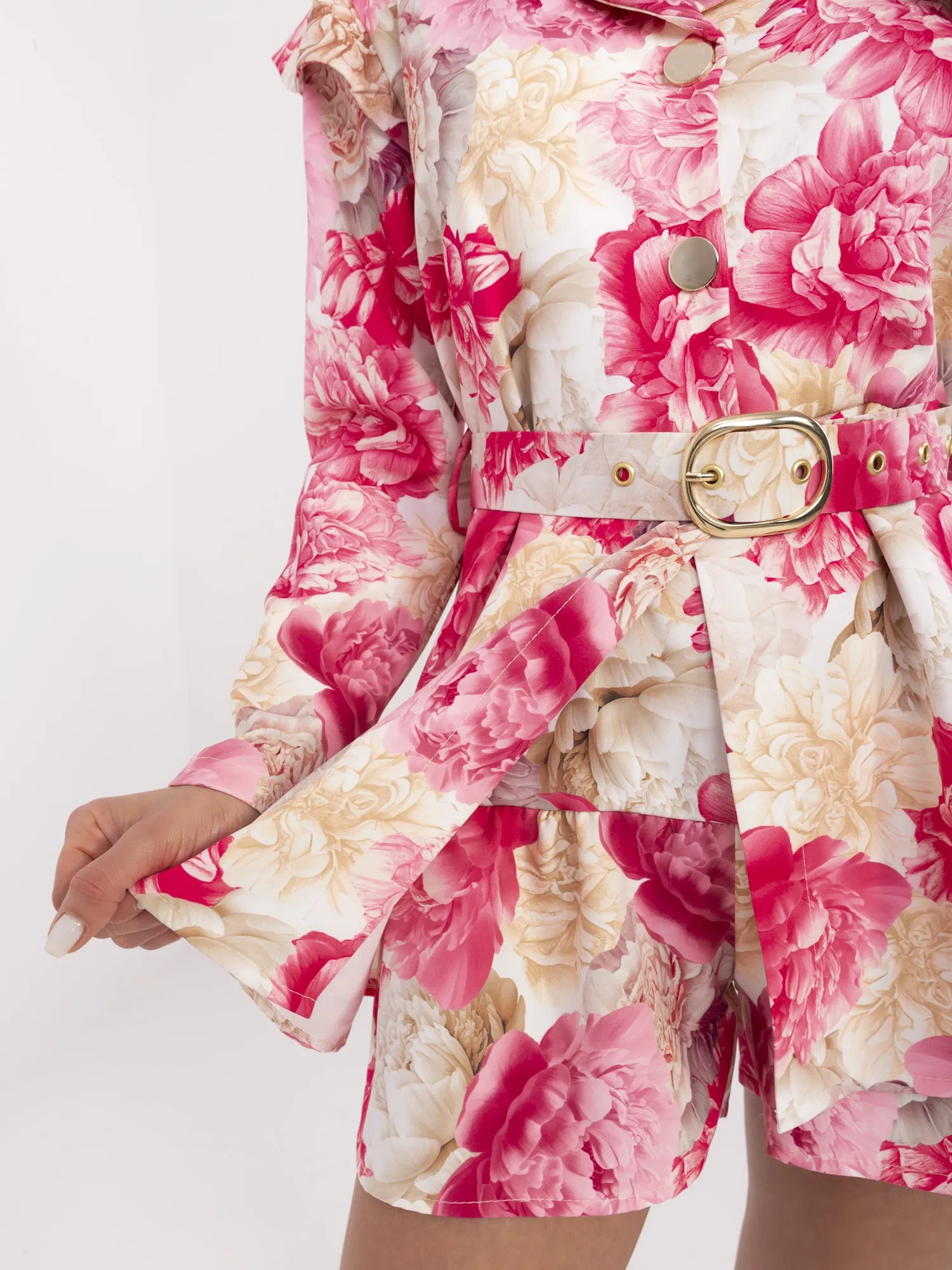 Kombinezon Beżowo-różowy - obrazek 4