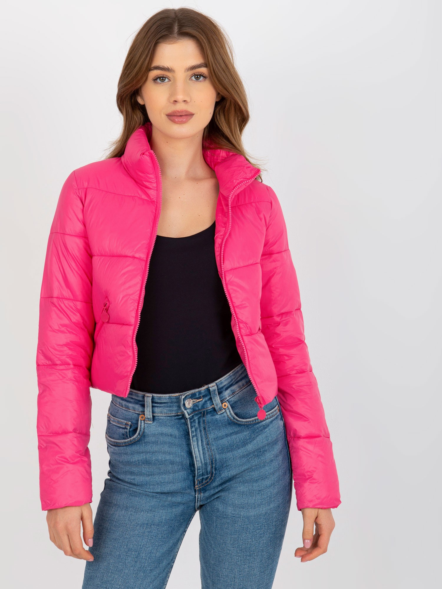 Kurtka Ciemny różowy - obrazek 4