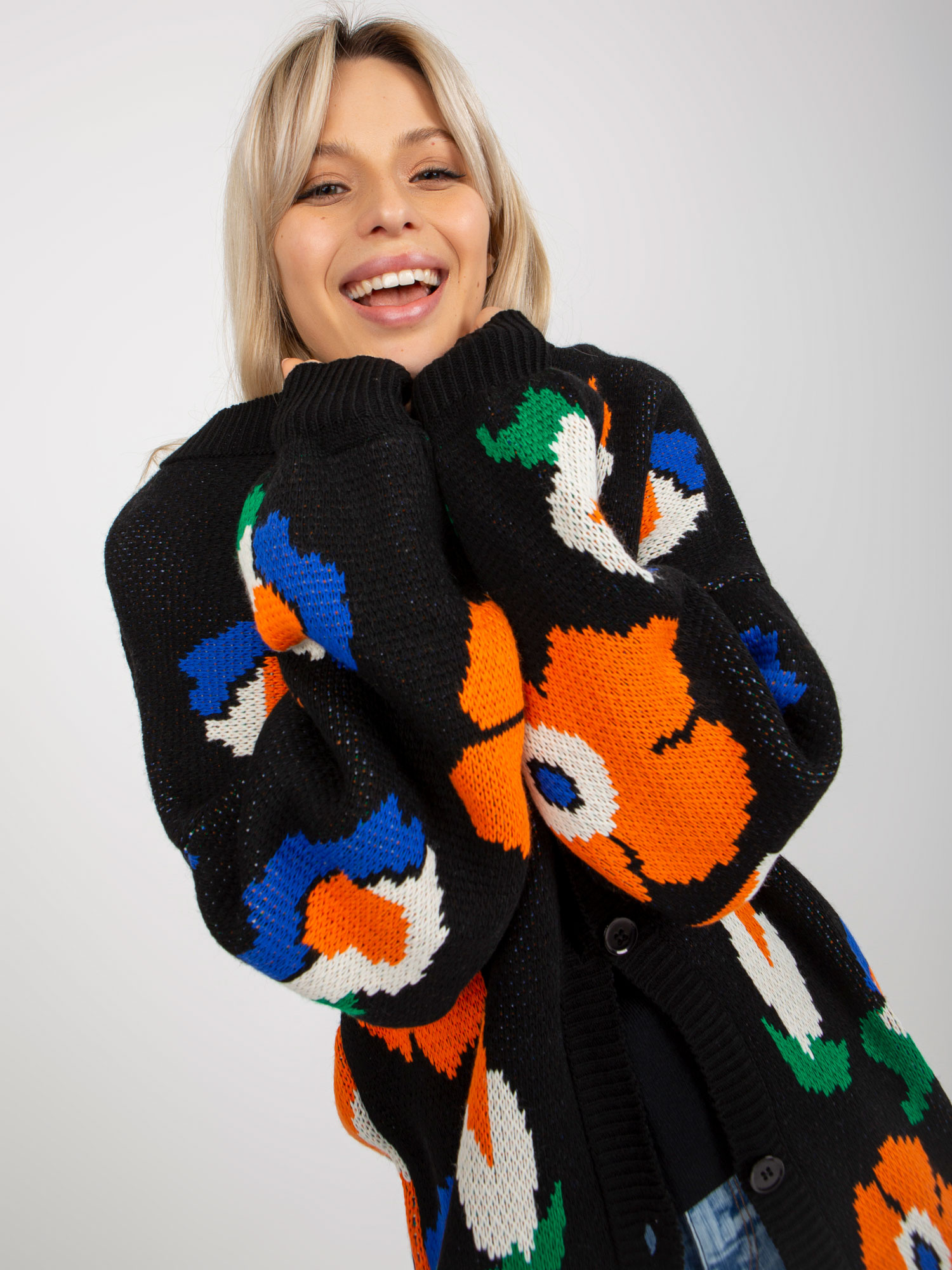 Sweter Czarny - obrazek 4