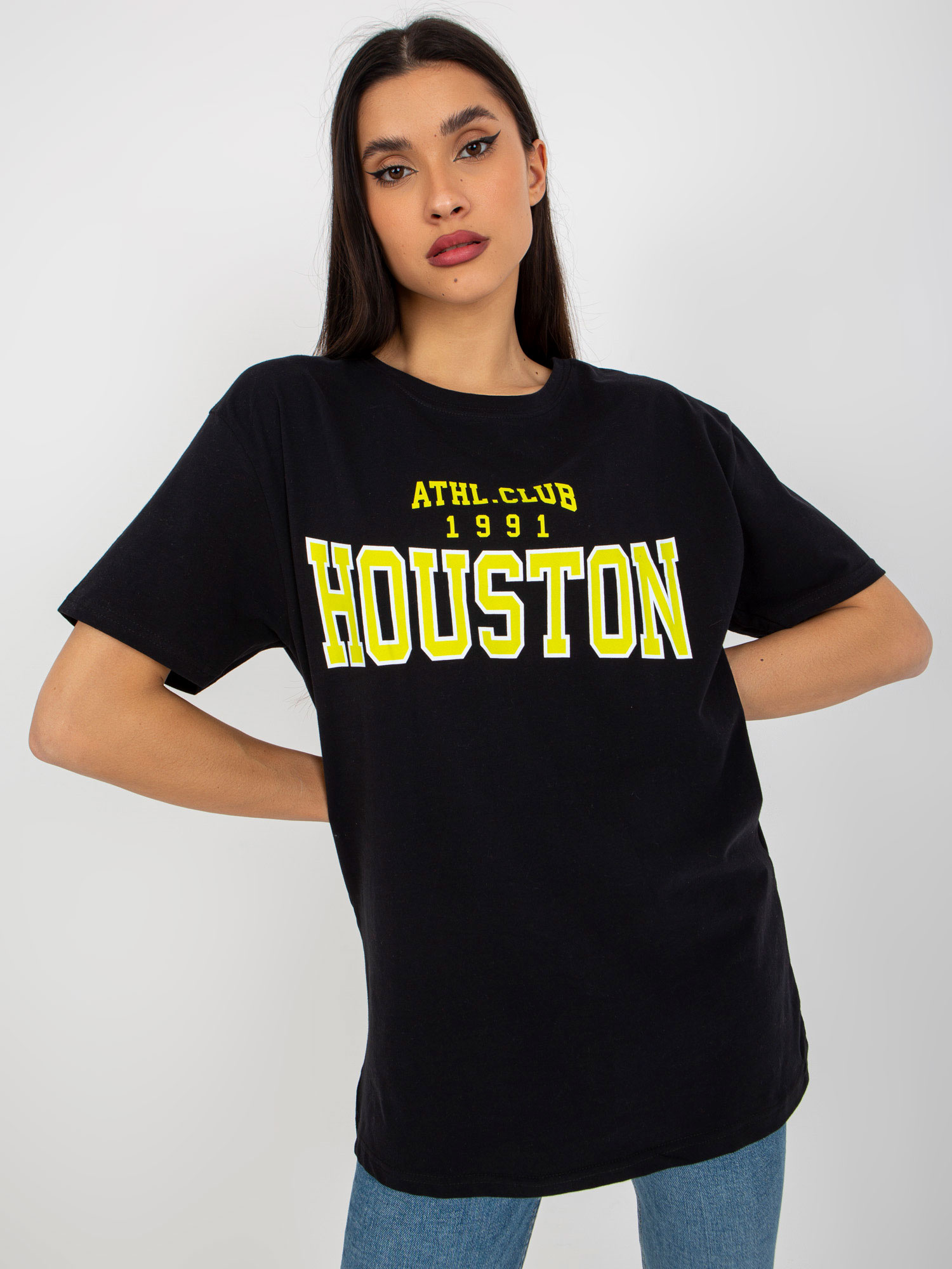 T-shirt Czarny - obrazek 4