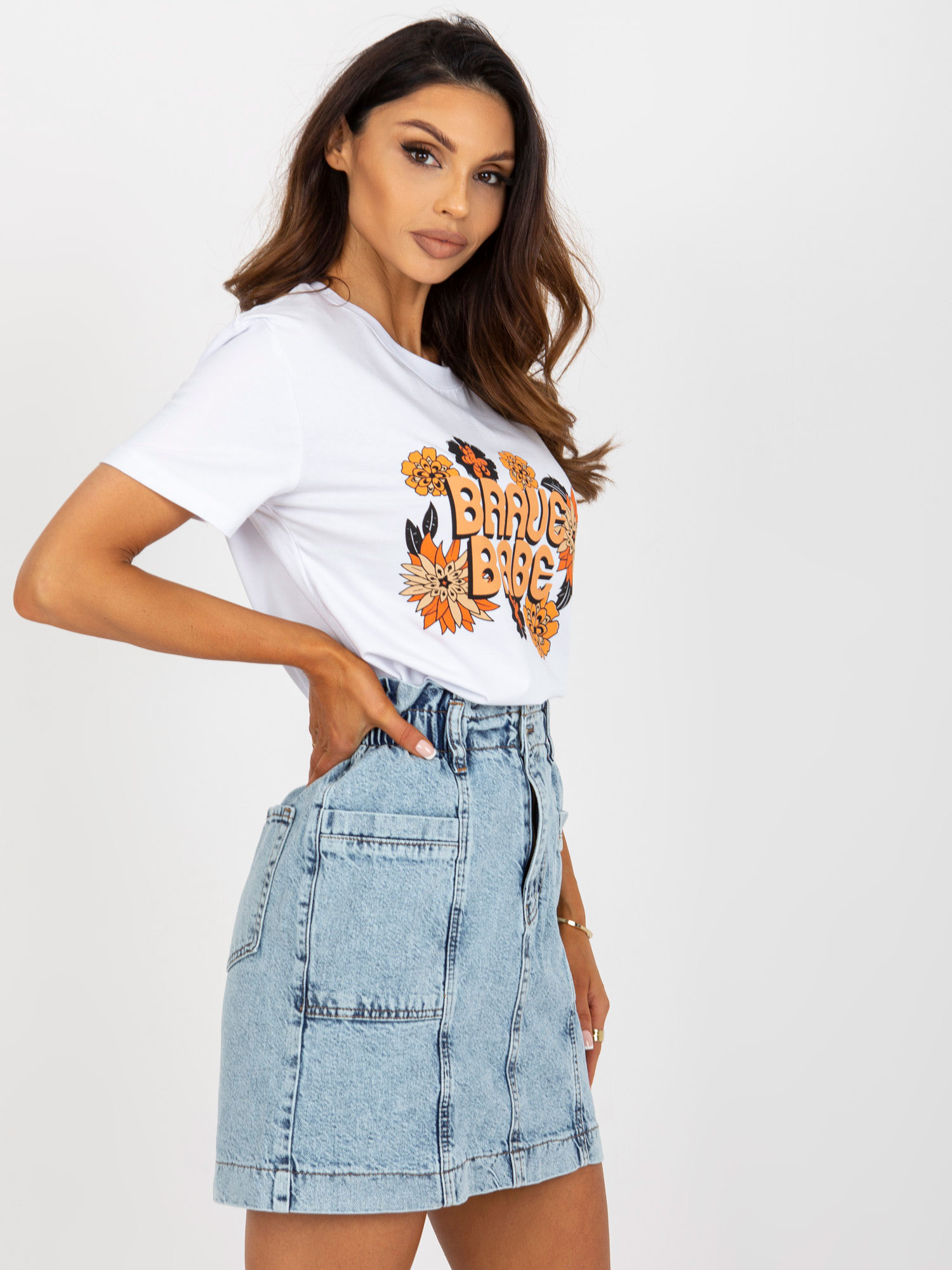 T-shirt Biały - obrazek 4