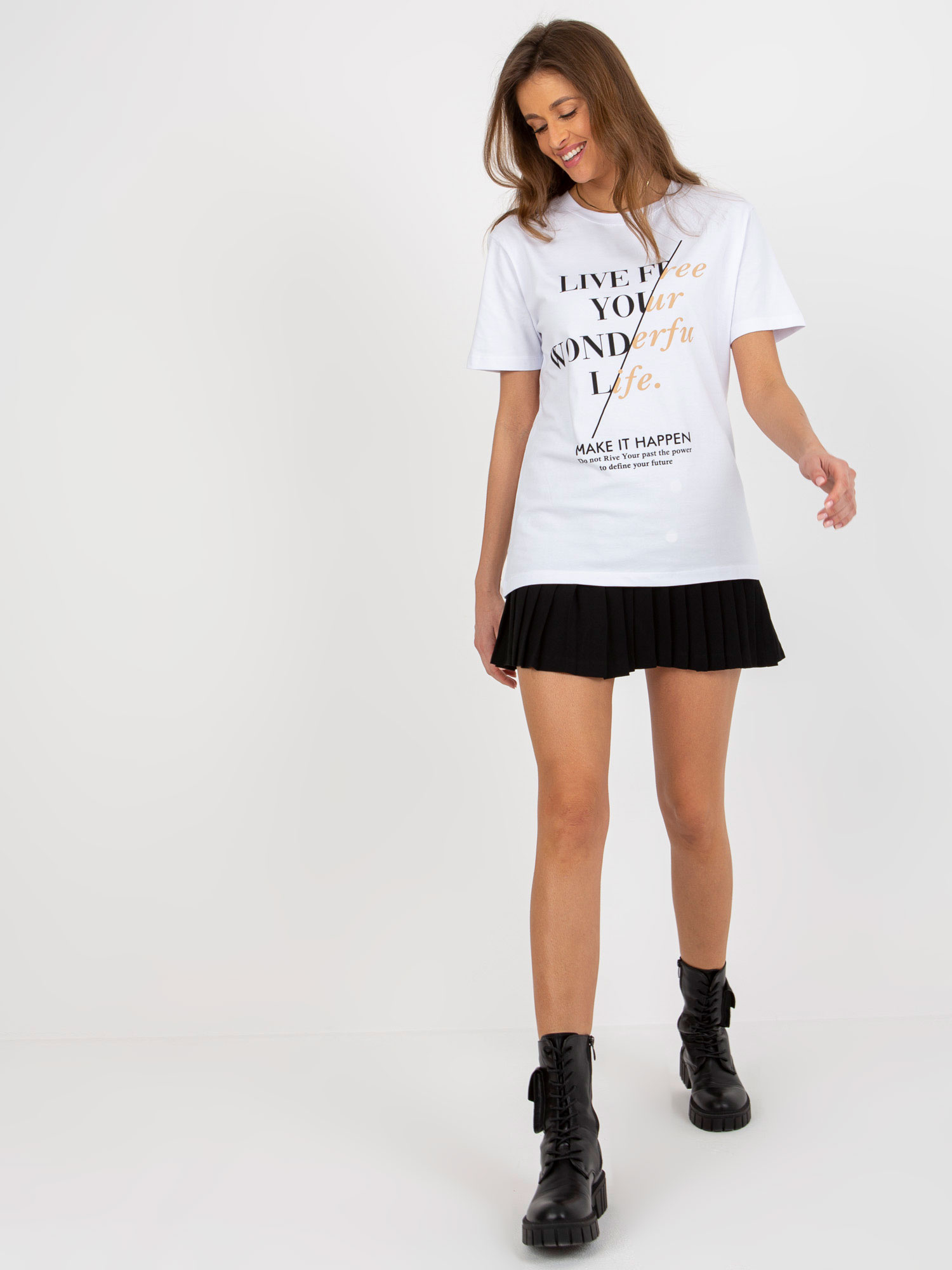 T-shirt Biały - obrazek 4